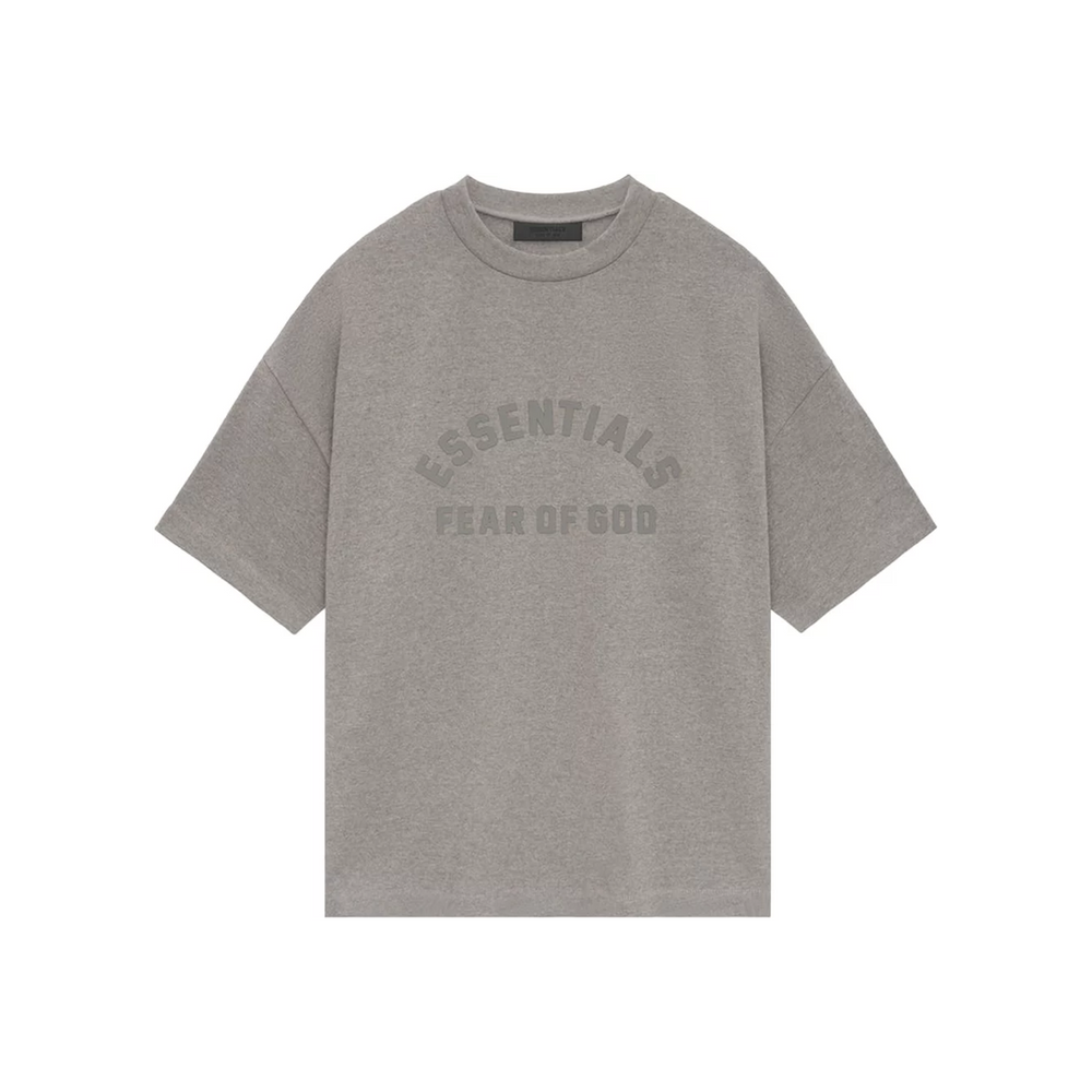 Fear of God Essentials Heavy S/S Tee Heather Grey (SS24)