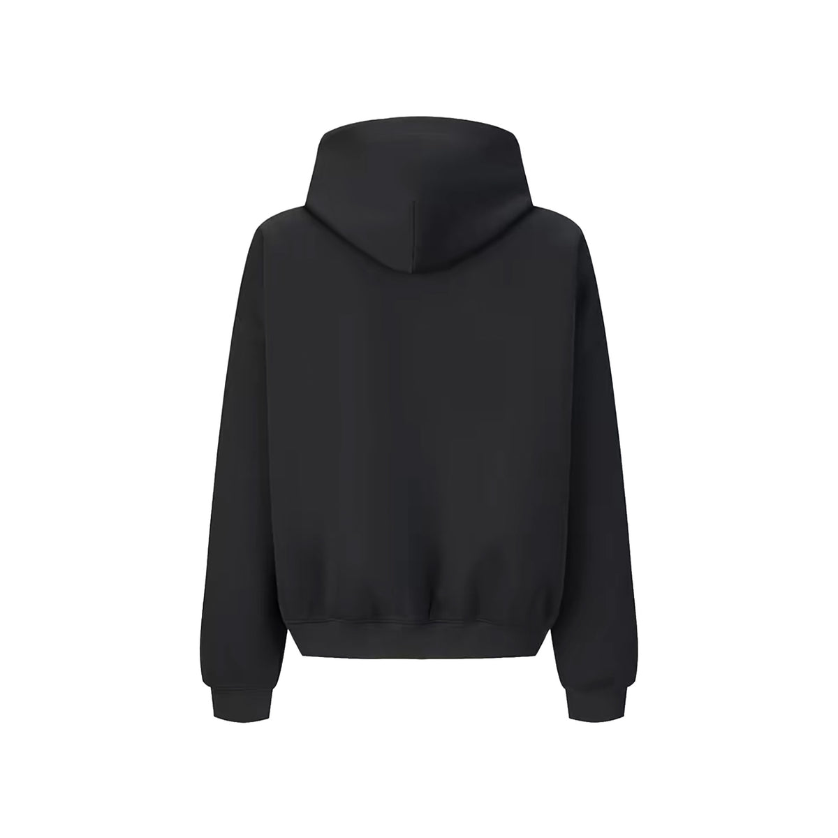 BONELESS Leopard Print Zip-Up Hoodie Black (SS26)