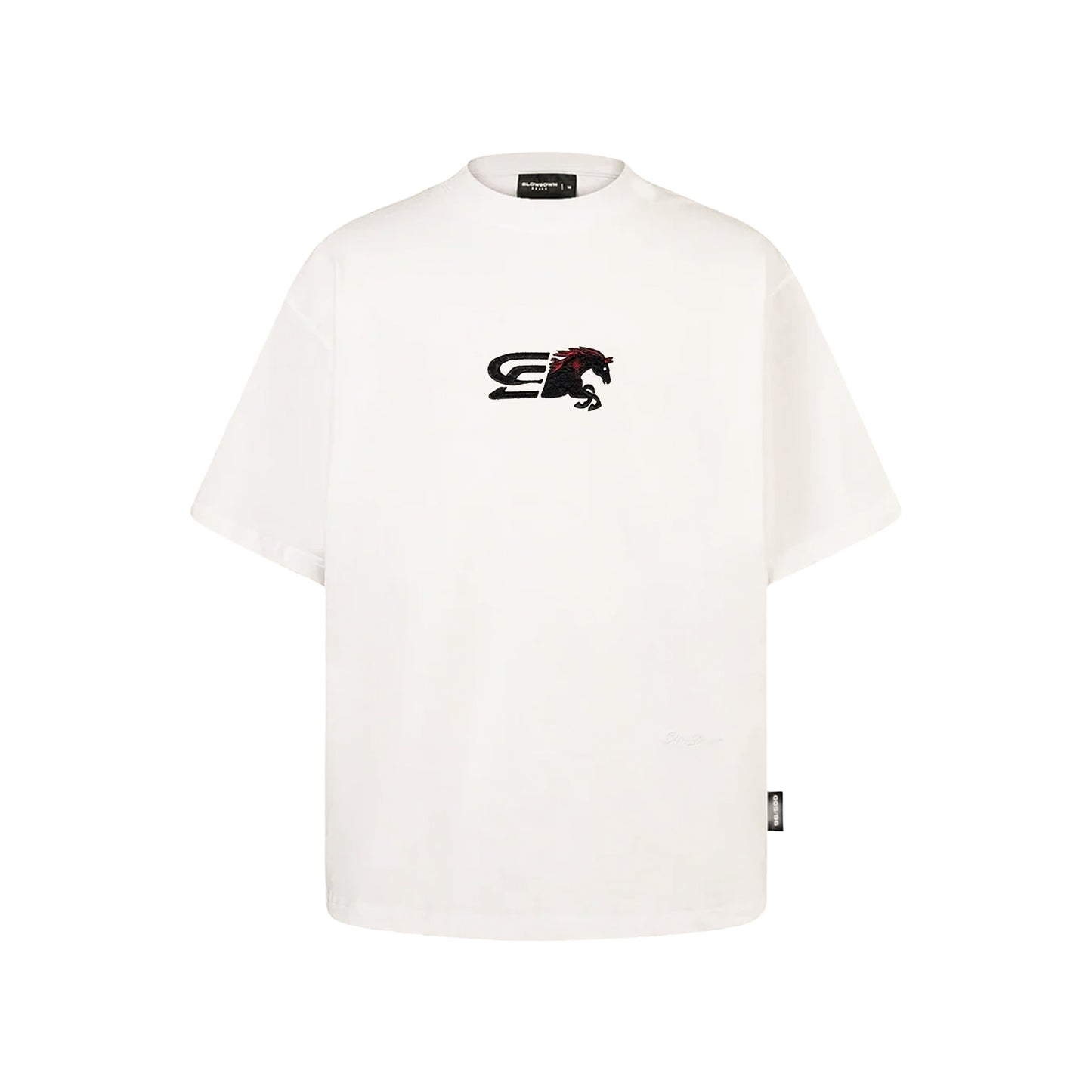 Jersi Cantum Logo SLOWDOWN Putih (SS26)