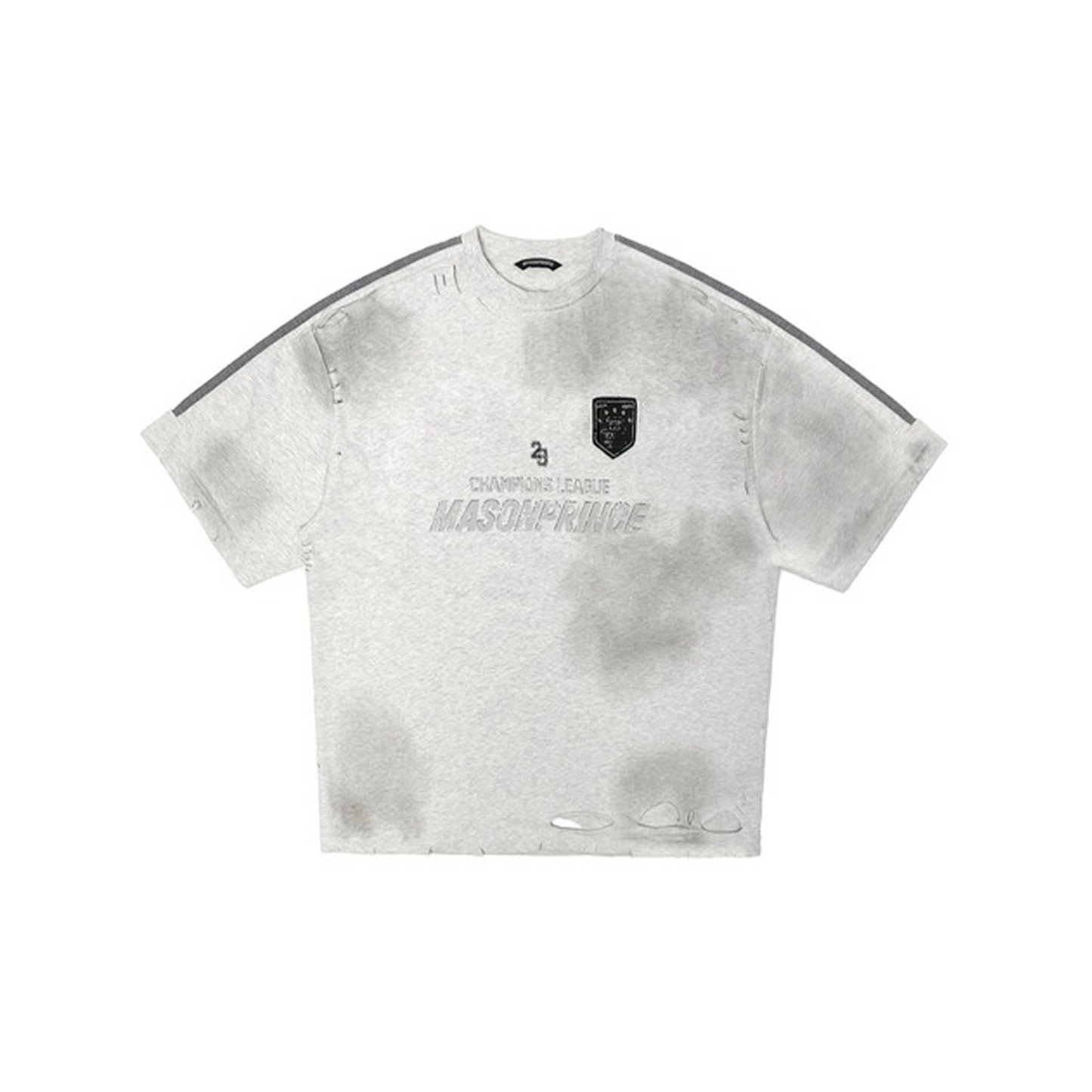 MASONPRINCE Stripe Champion League Tee White