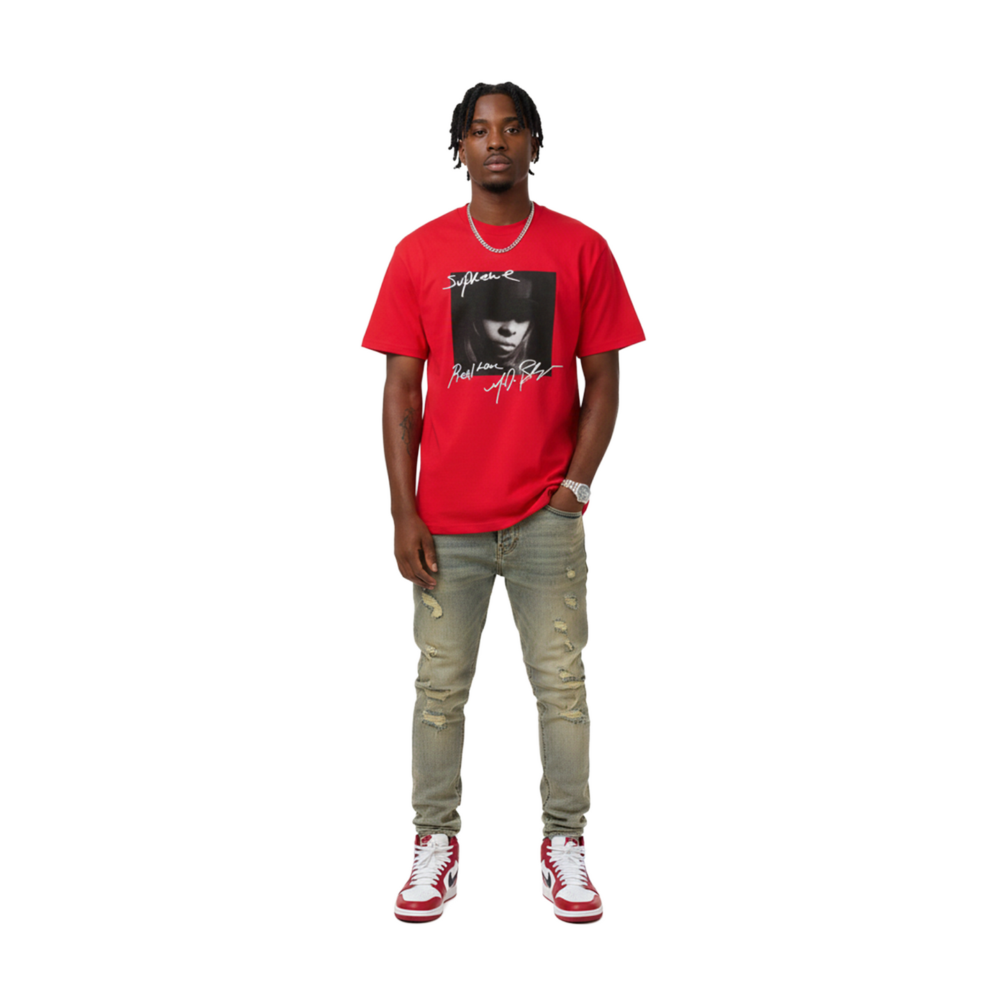 Supreme Mary J. Blige Tee Red (FW19)