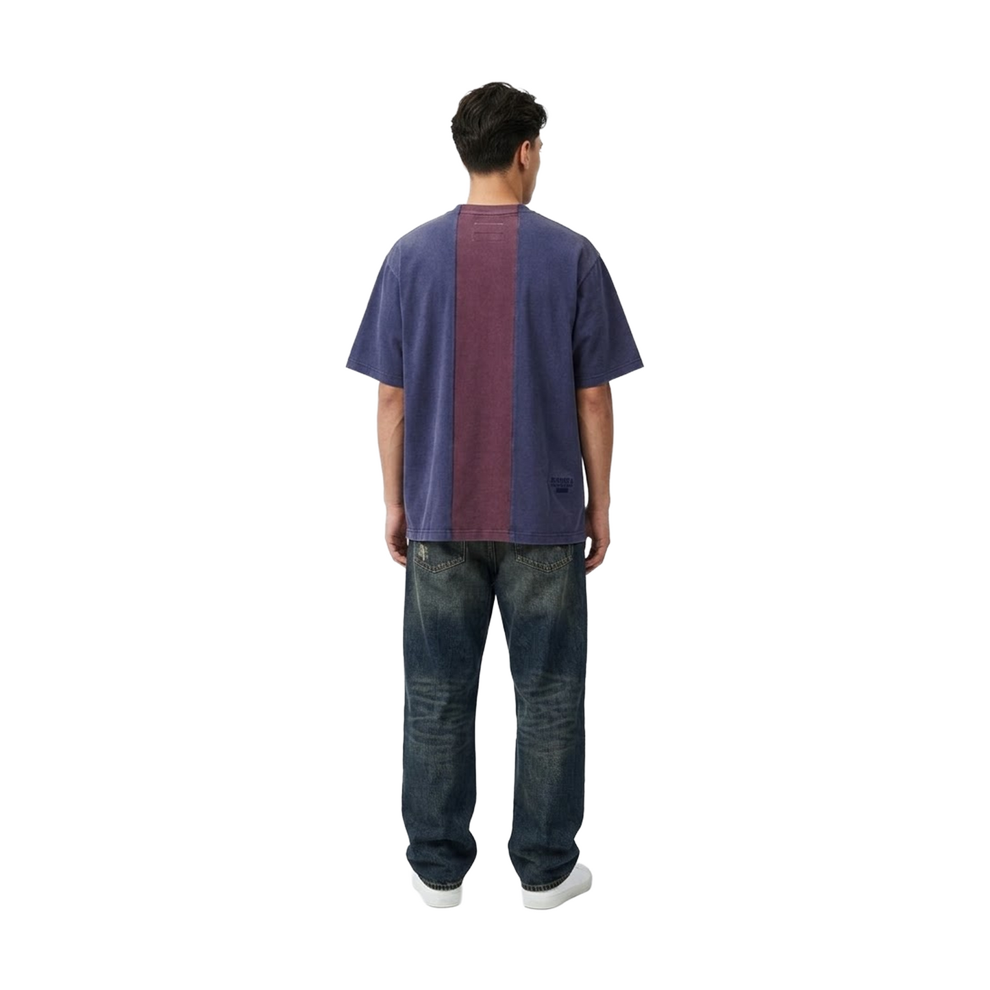Supreme®/MM6 Maison Margiela Split Short Sleeved Tee Navy (SS26)