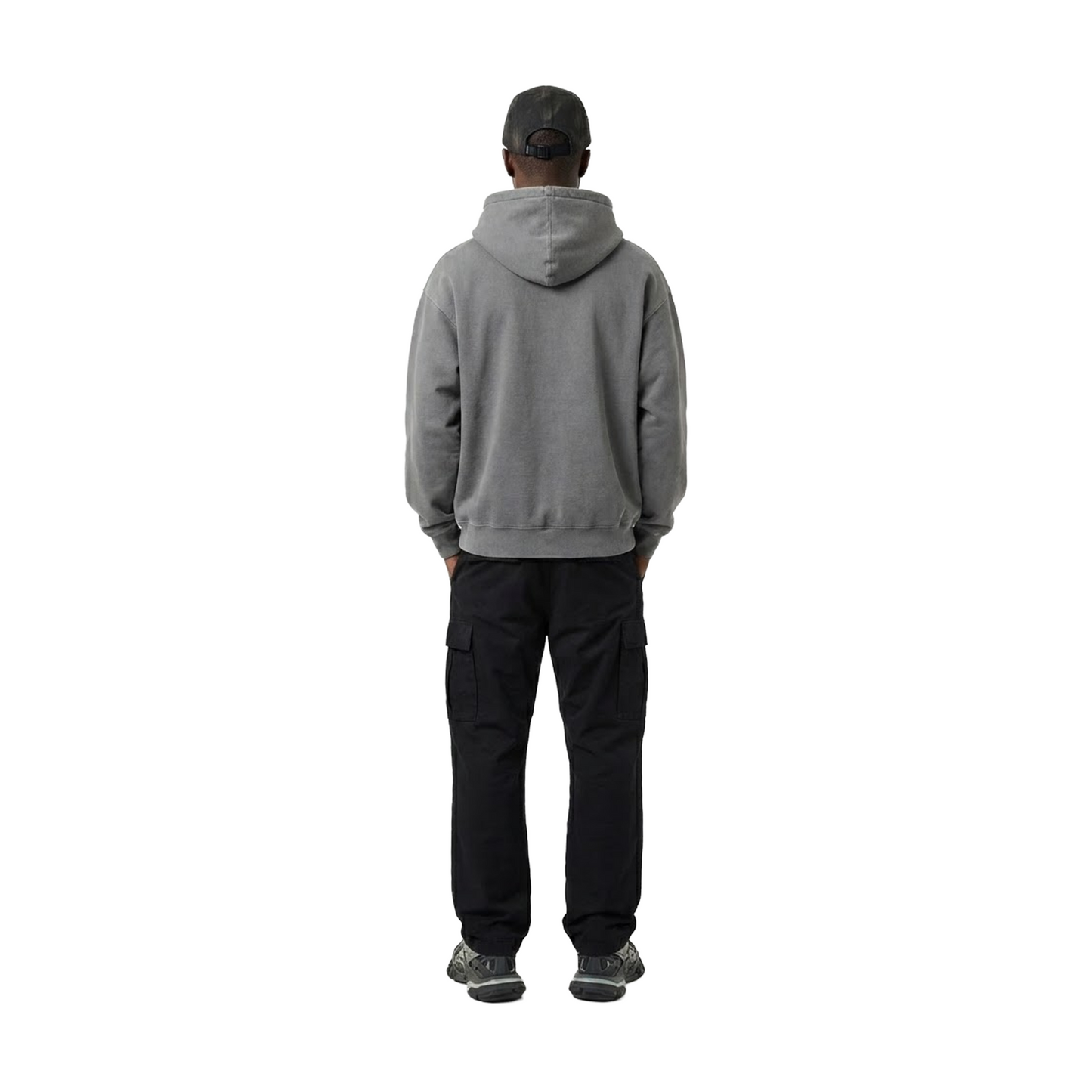 Supreme Overdyed Camp Cap Black (FW25)