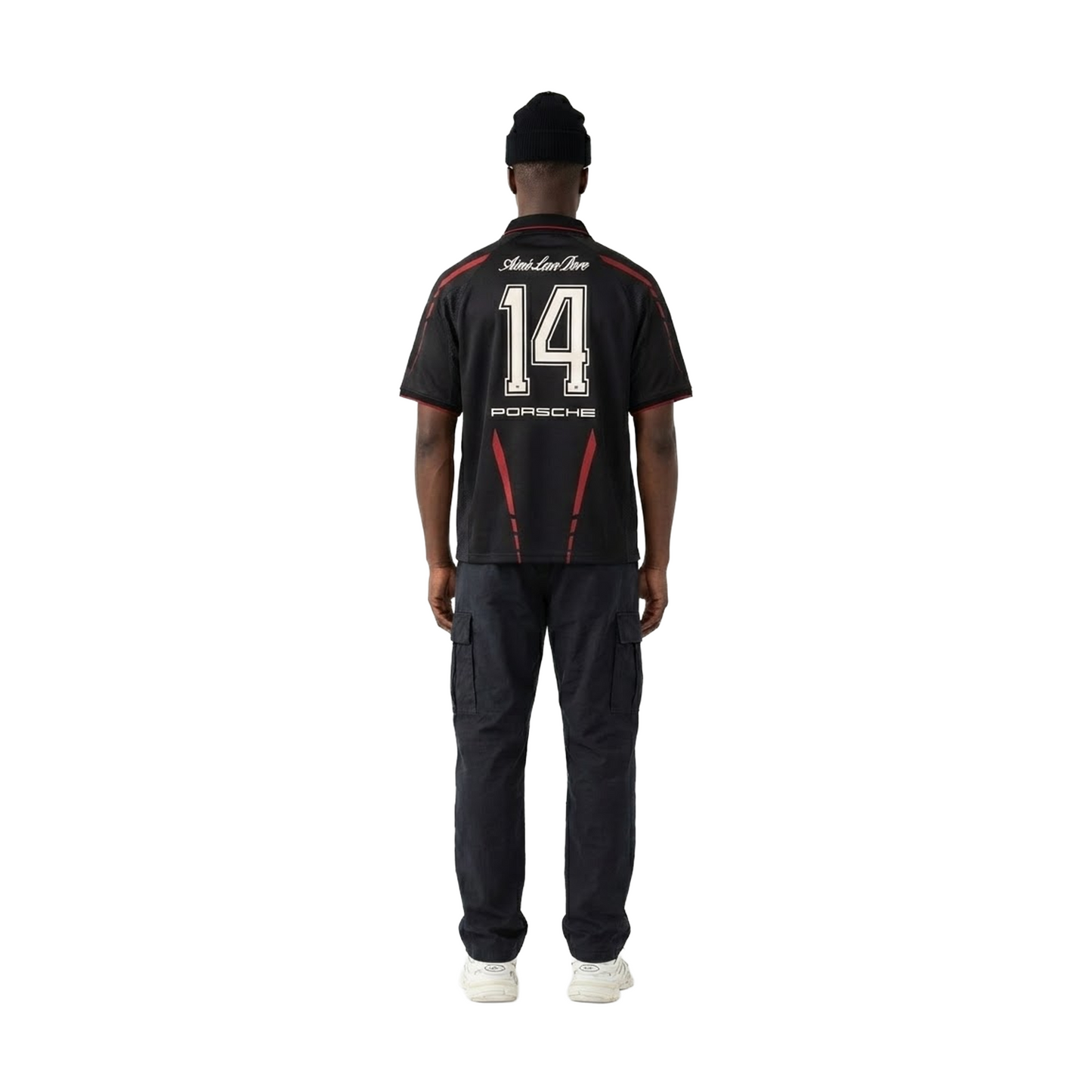 Aime Leon Dore x Porsche 993 Turbo Team Jersey Jet Black (FW24)