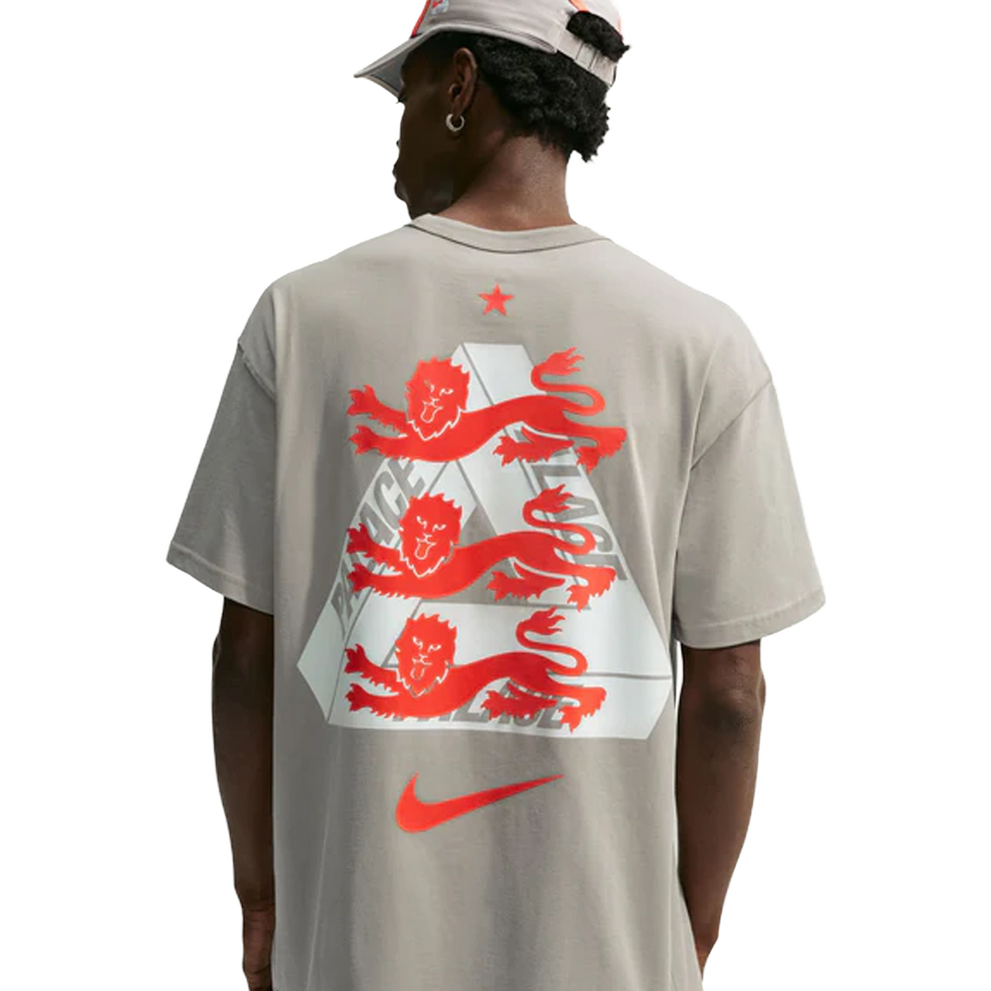 Nike x Palace England Tee Pewter Grey (SS26)