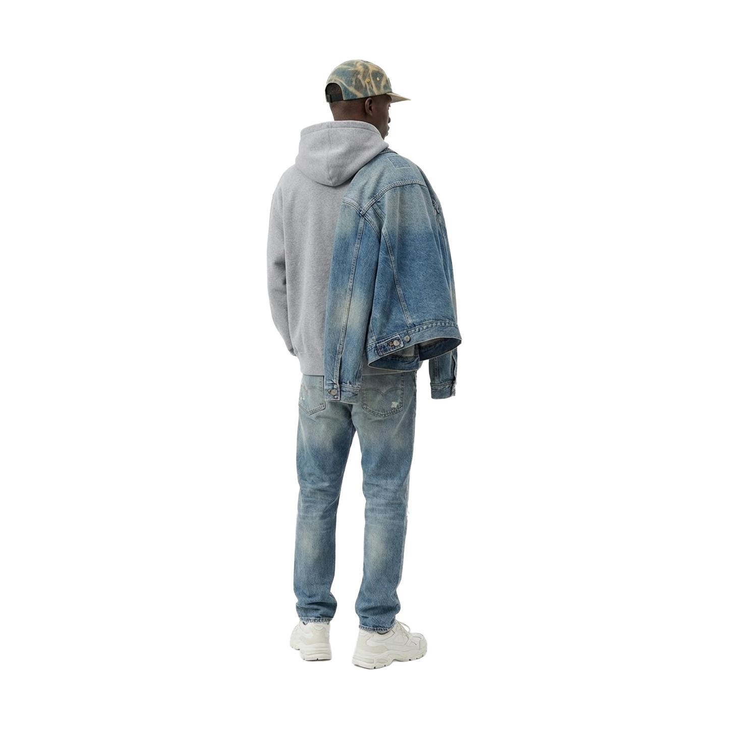 Supreme Denim Camp Cap Dirty Indigo (FW25)