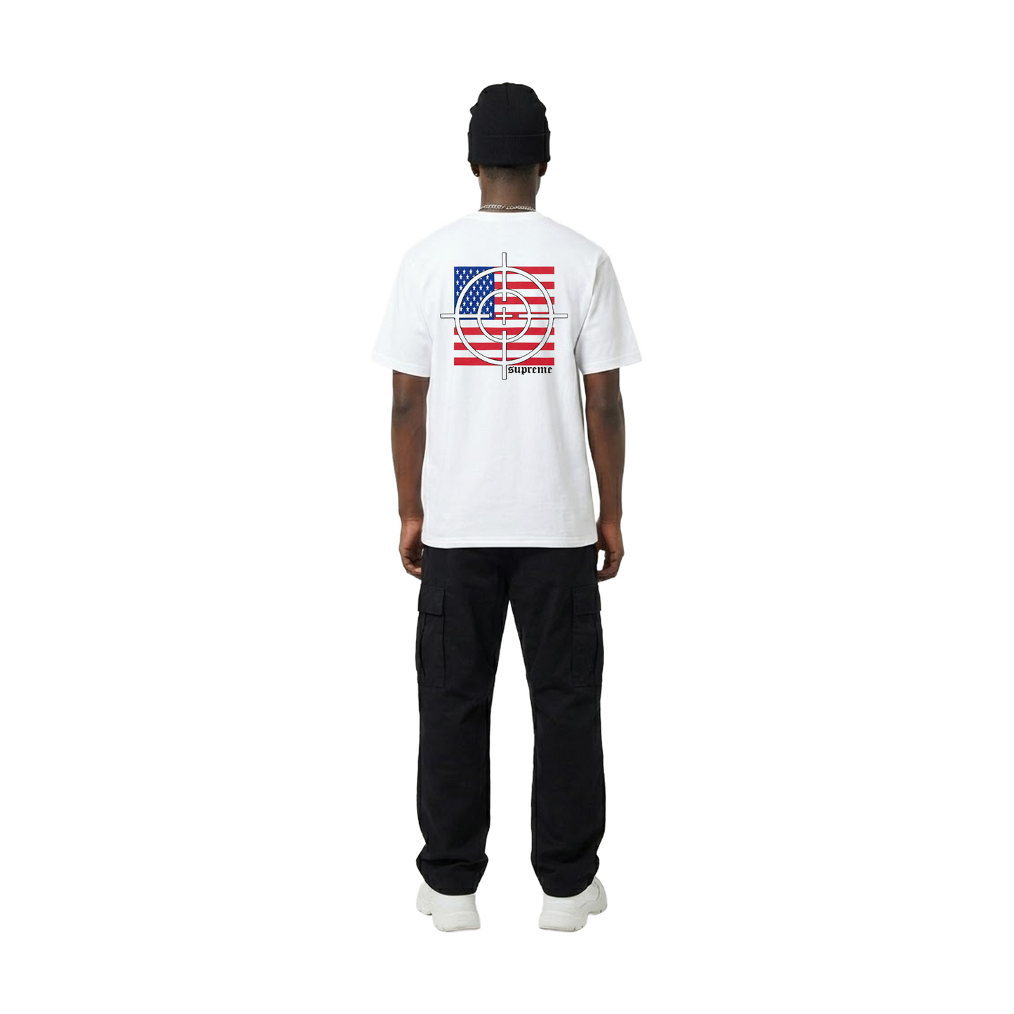 Supreme Target Tee White (FW25) – STEALPLUG KL Supreme Target Tee White (FW25) – STEALPLUG KL