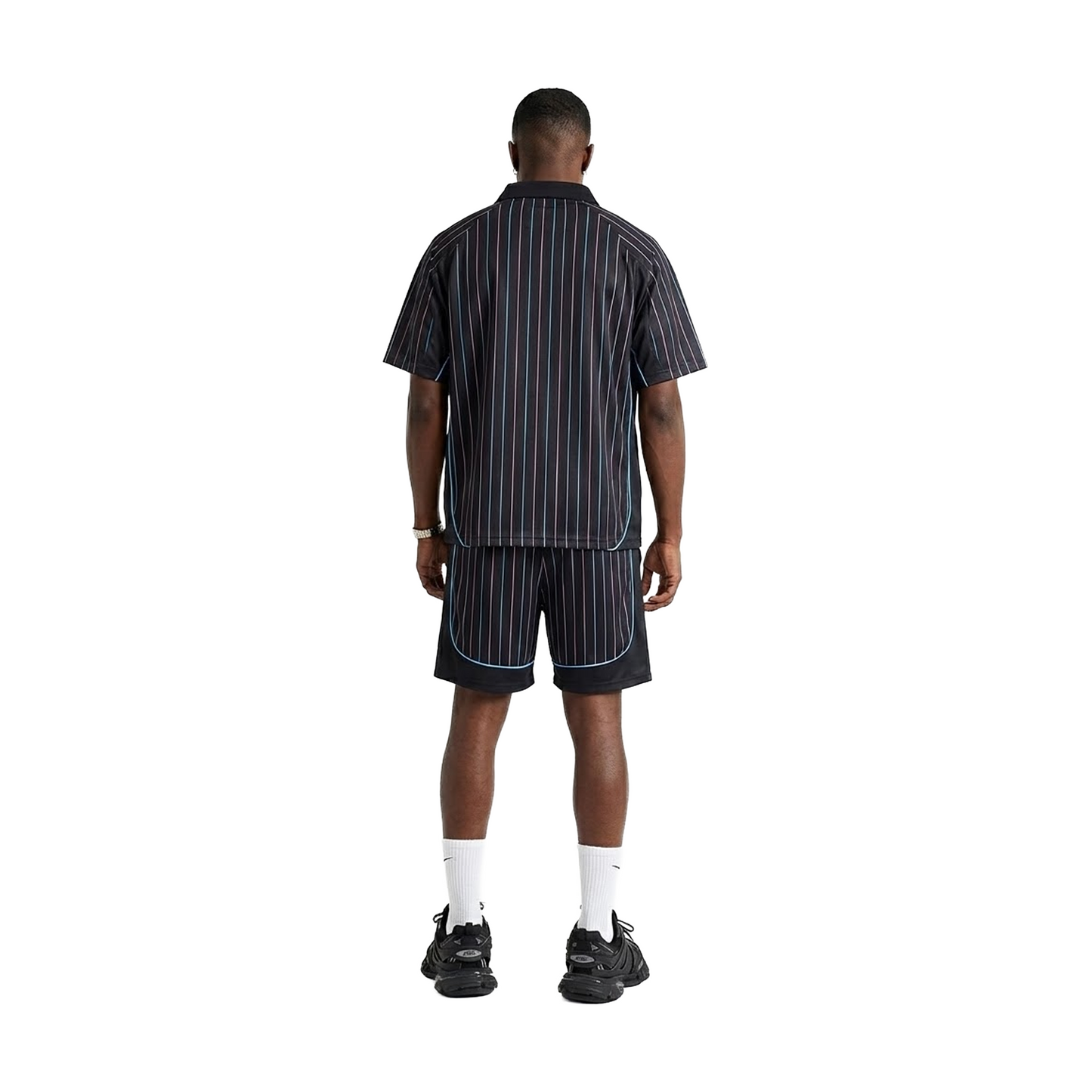 KITH Miami Exclusive Soccer Jersey Black (SS25)