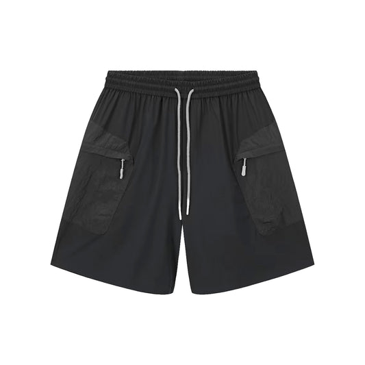 BONELESS Outdoor Double Pocket Shorts Black (SS26)