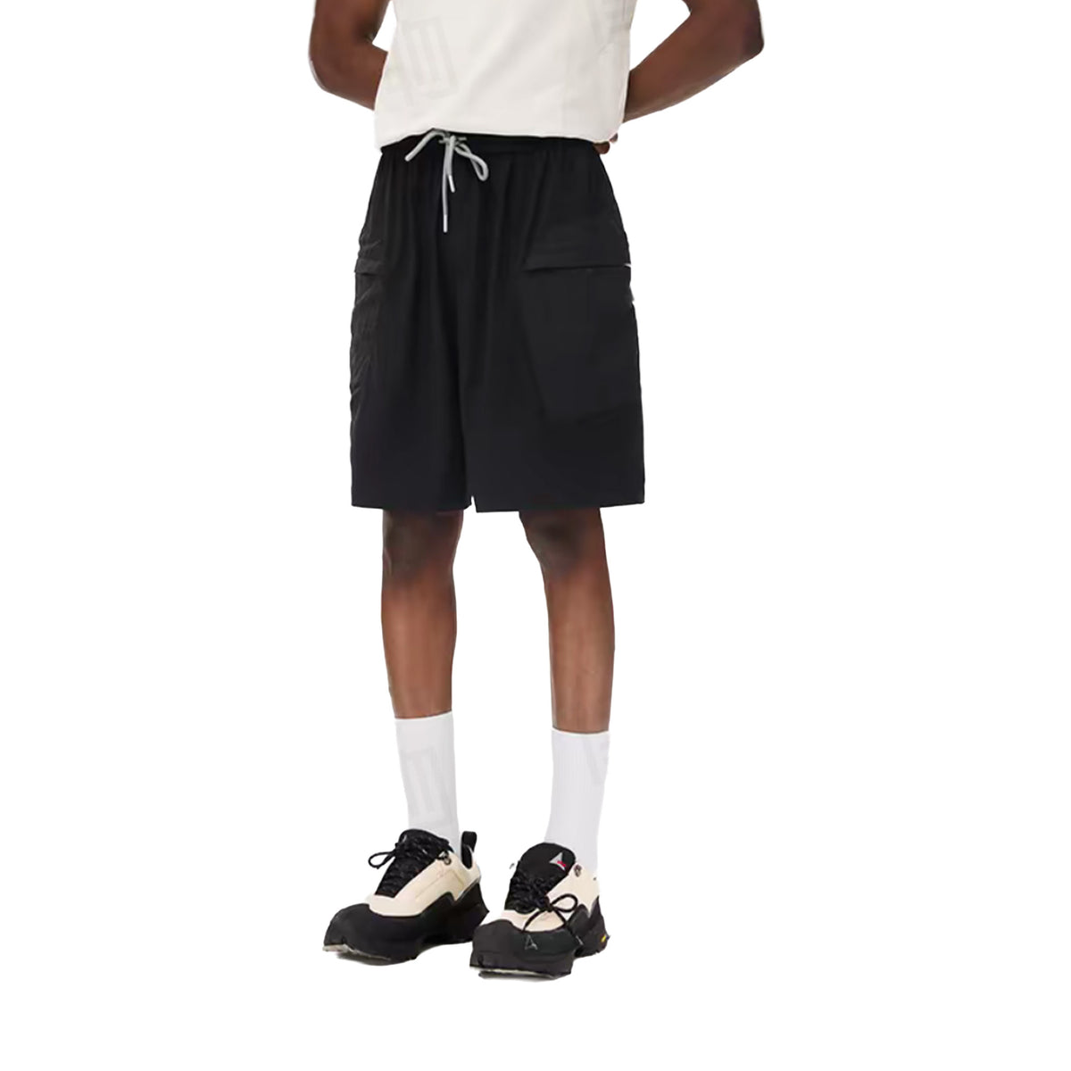 BONELESS Outdoor Double Pocket Shorts Black (SS26)