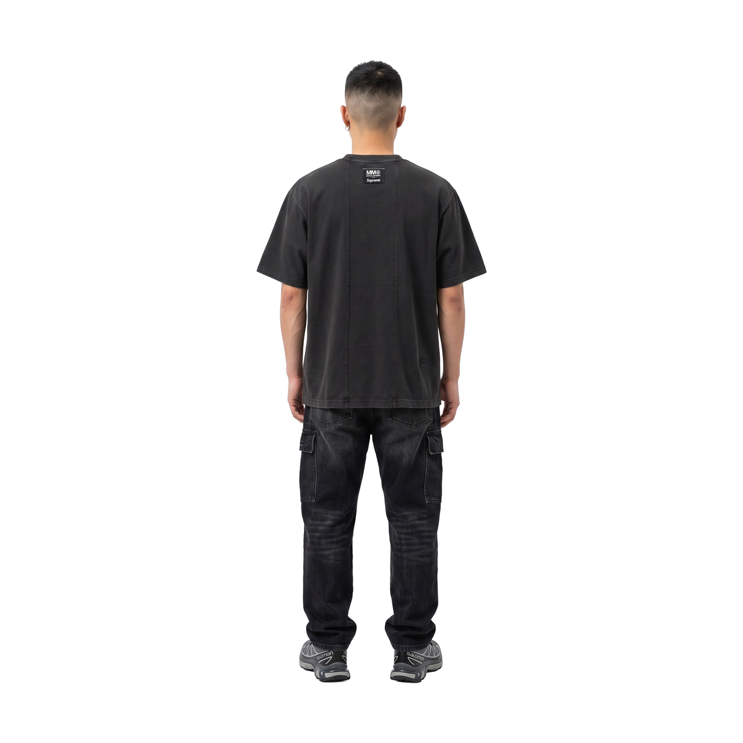 Supreme®/MM6 Maison Margiela Split Short Sleeved Tee Black (SS26)