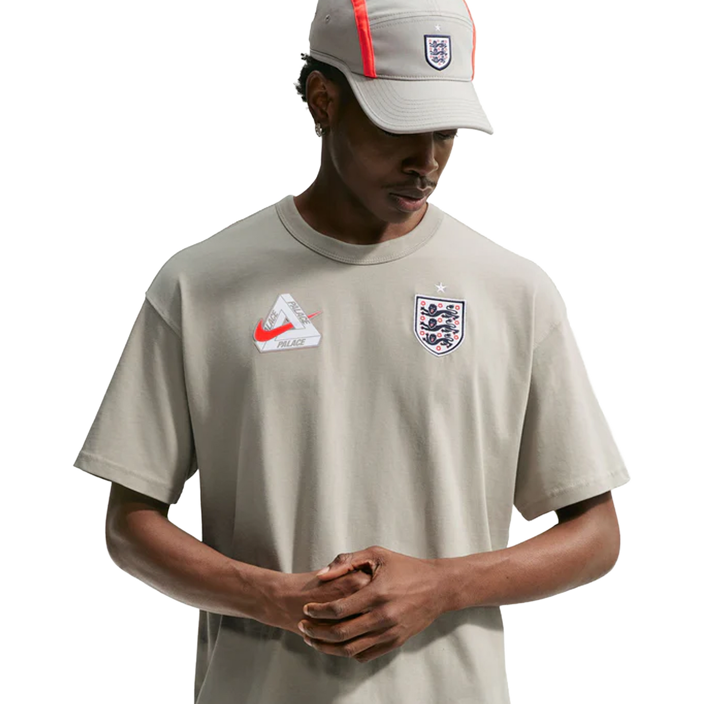 Nike x Palace England Tee Pewter Grey (SS26)