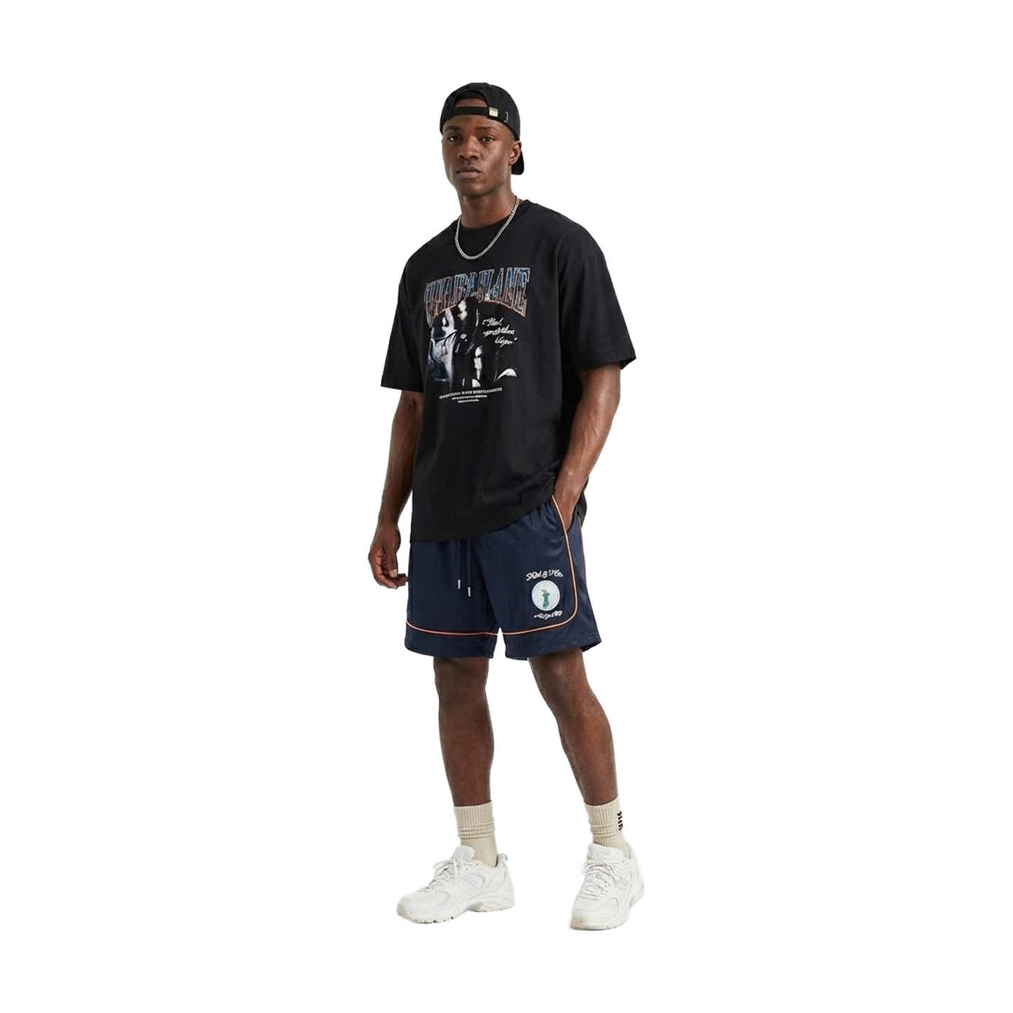 KITH New York City Exclusive Soccer Shorts Navy (SS25)