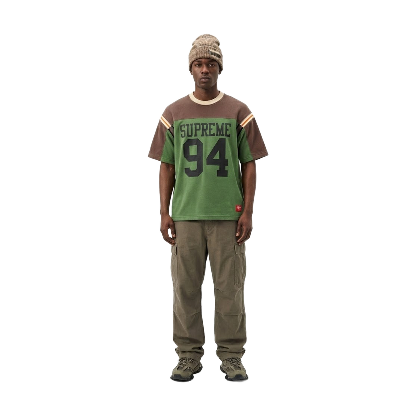 Supreme Split Short Sleeved Football Tee Green (SS25)