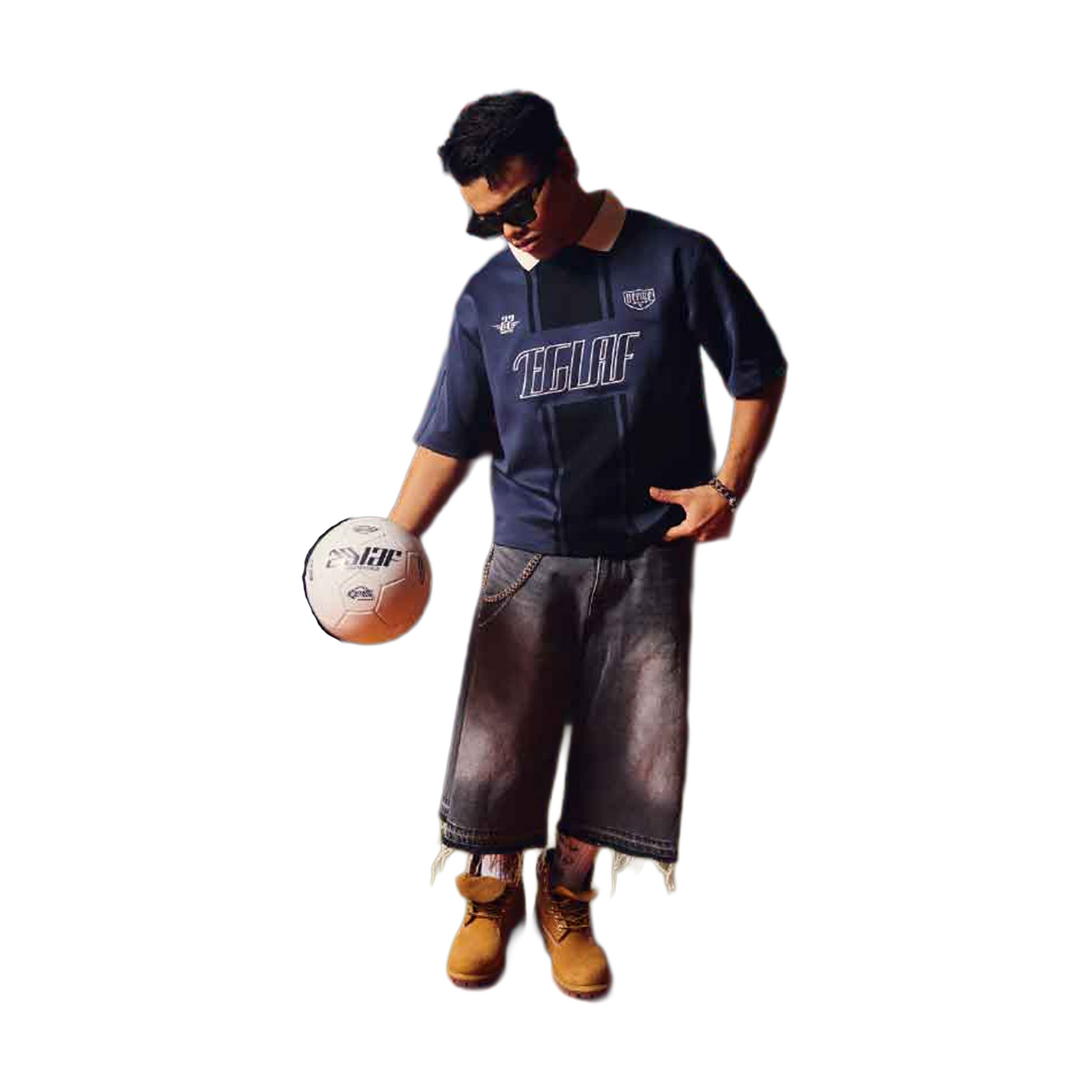 EGLAF R//W Boxy Jersey Dark Blue (FW25)