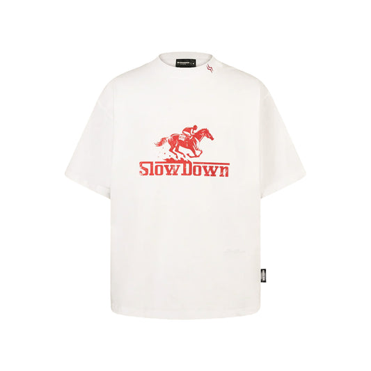 SLOWDOWN Rari Tee White (SS26)