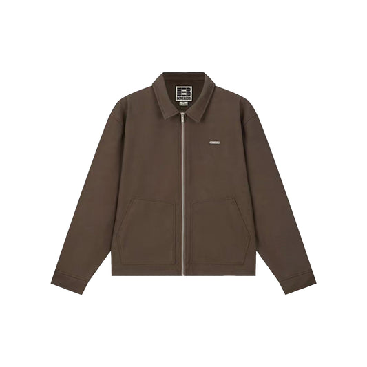 BONELESS Clarflip Collar Long Sleeved Shirt Brown (FW24)