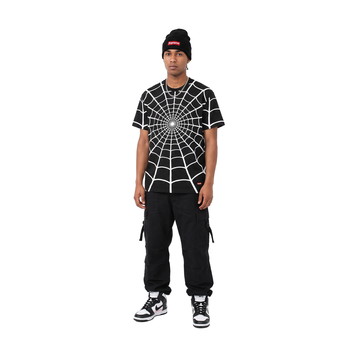 Supreme®/Hanes® Spider-Man Tagless 2 Pack Tee Black (SS26)