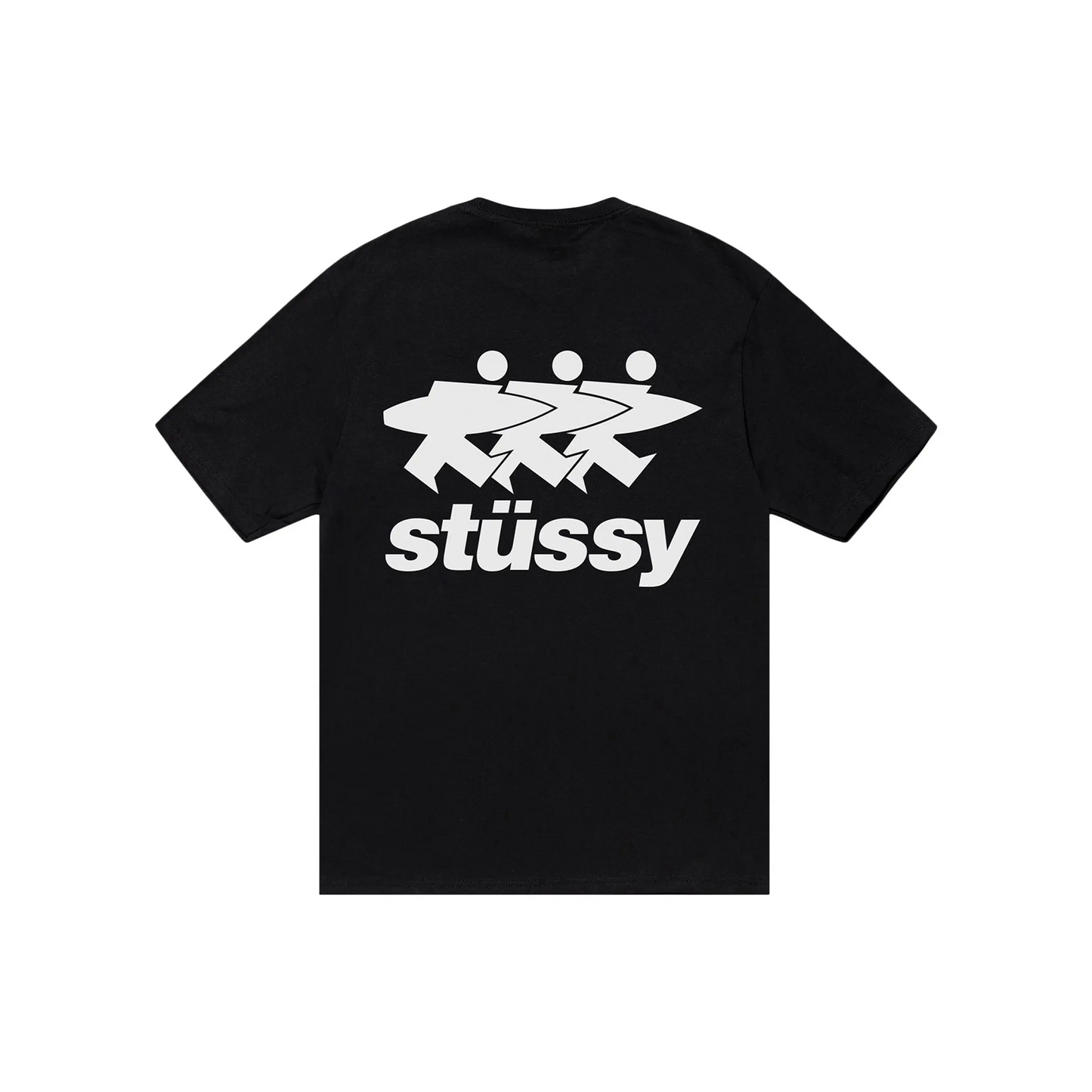 Stussy Surfwalk Tee Black (SS24)