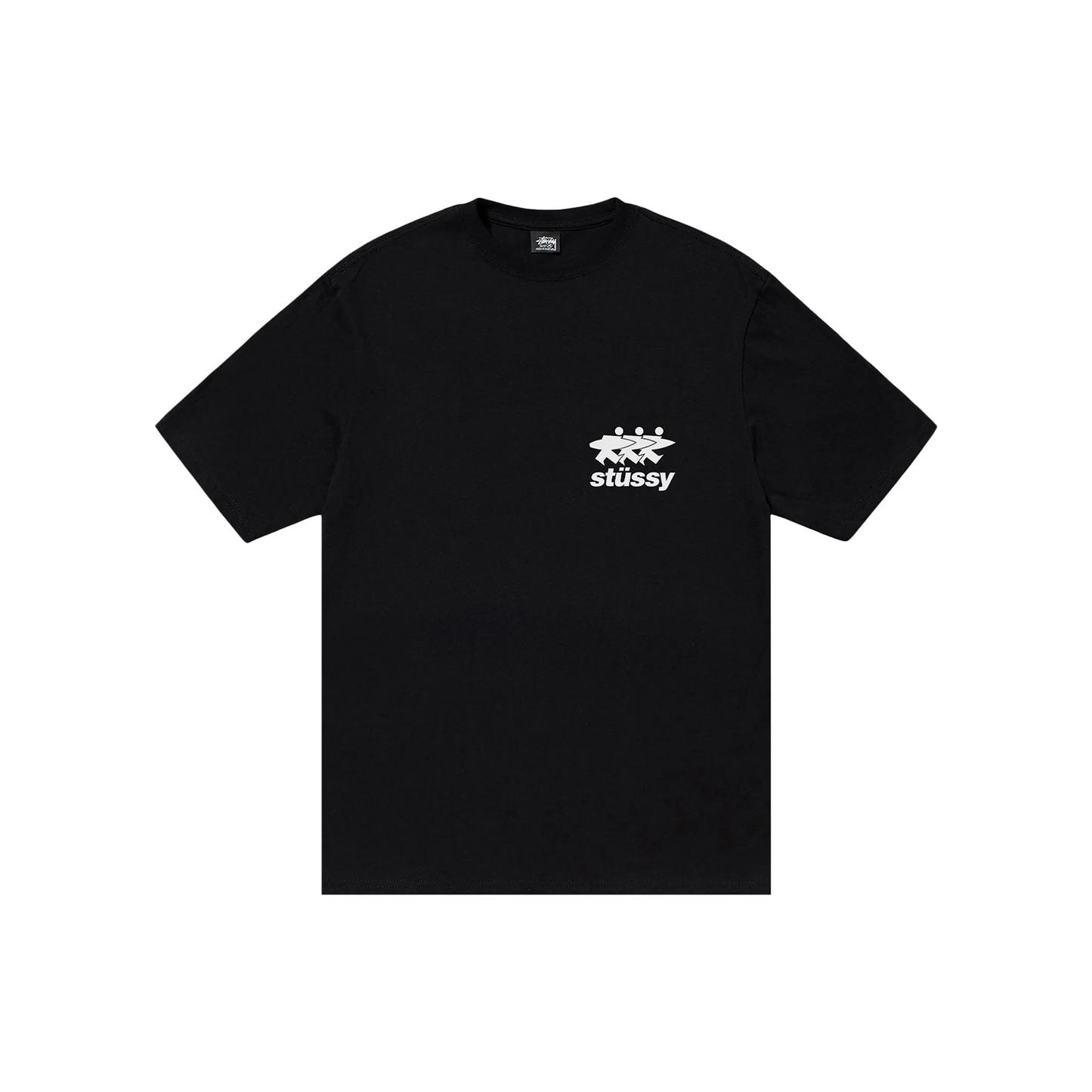 Stussy Surfwalk Tee Black (SS24)