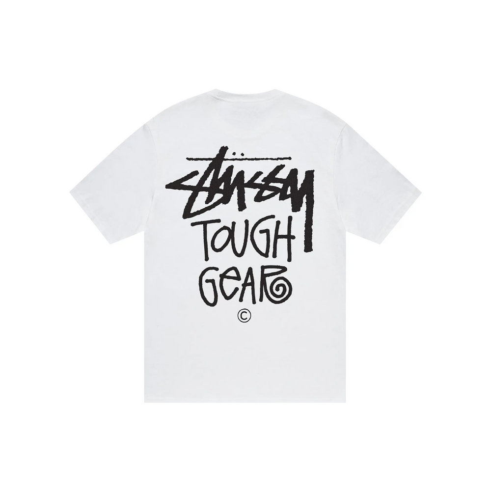 Stussy Tough Gear Tee White (SS24)