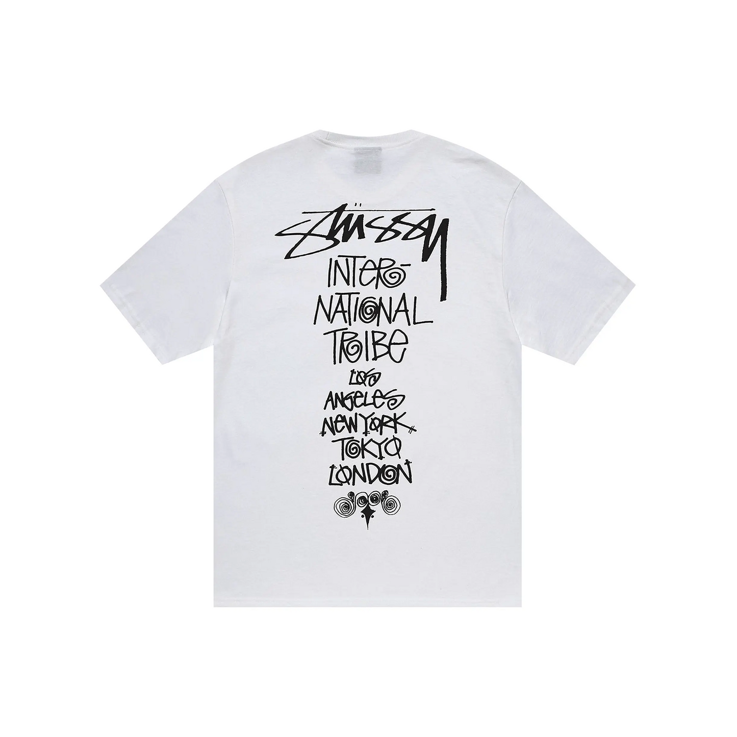 Stussy Tribe Stack Tee White (SS23)