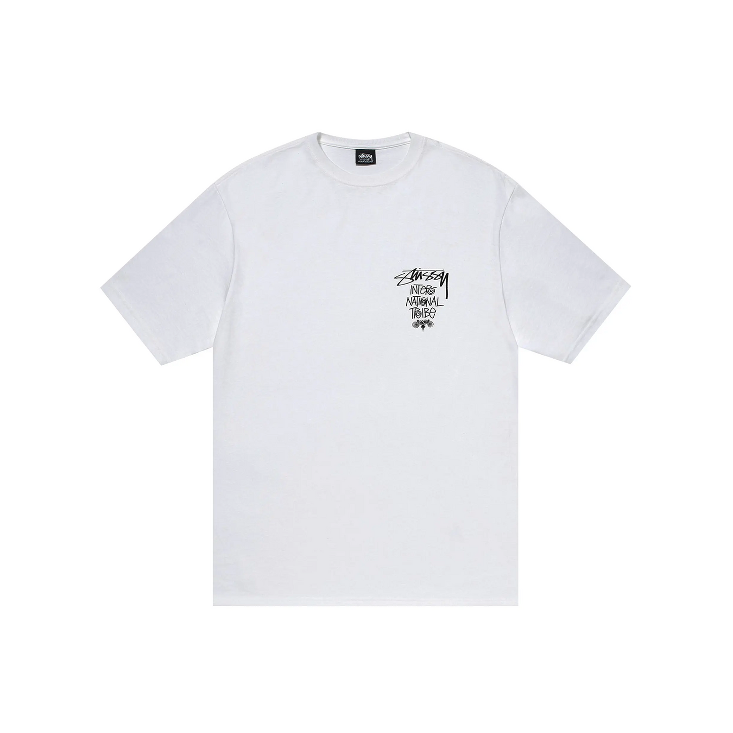 Stussy Tribe Stack Tee White (SS23)