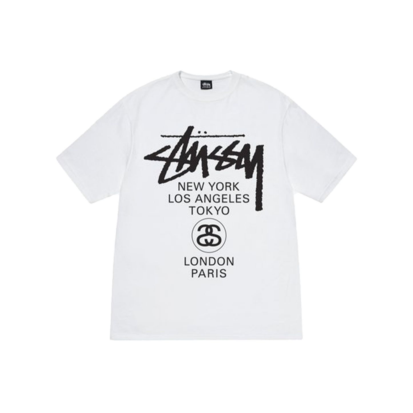 Stussy World Tour Tee White (SS24)