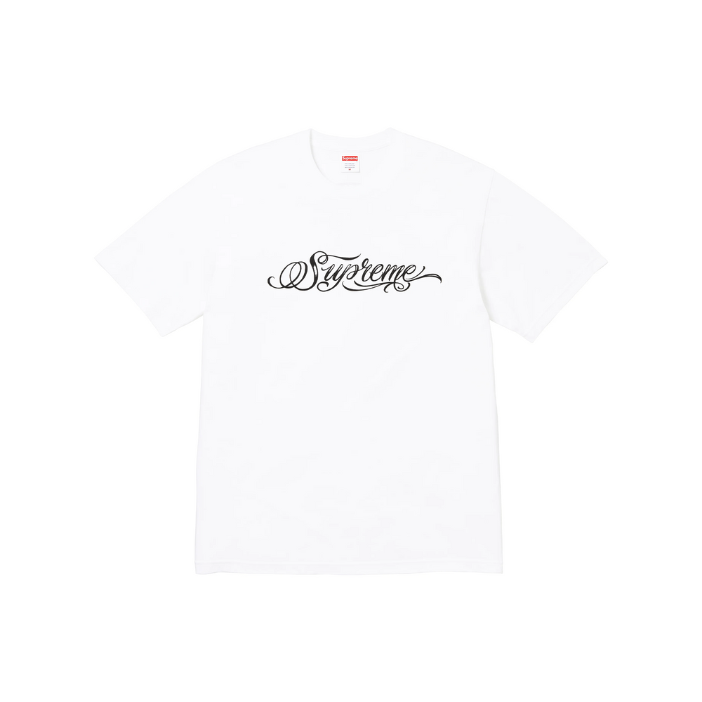 Supreme Script Tee White (FW24)