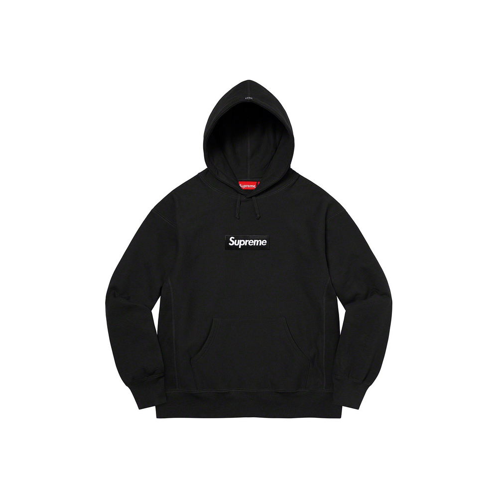 Supreme Box Logo Hoodie Sweatshirt Black (FW21)