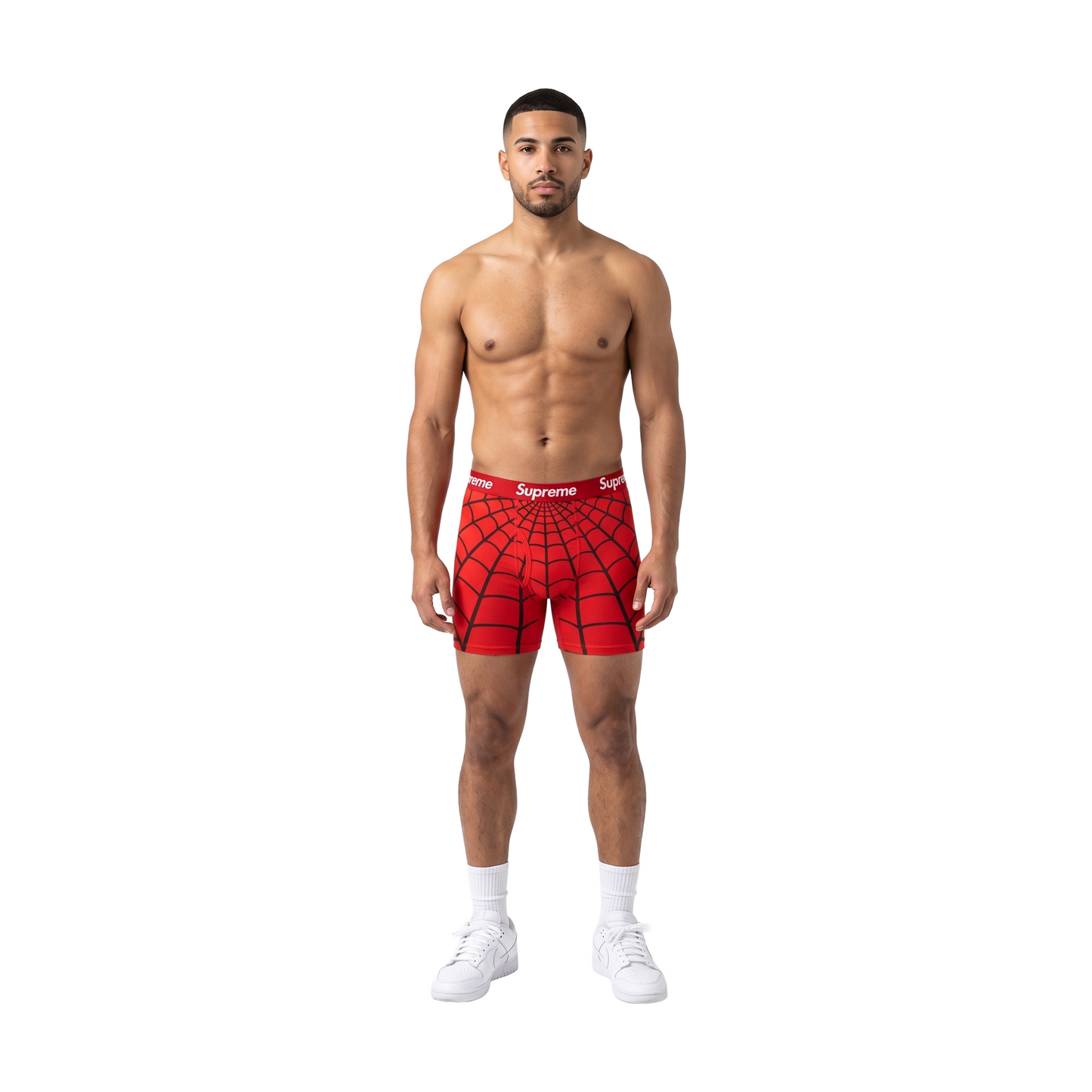 Supreme®/Hanes® Spider-Man 2 Pack Boxer Briefs Red (SS26)