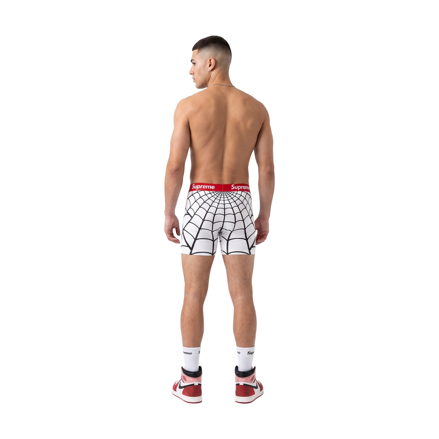 Supreme®/Hanes® Spider-Man 2 Pack Boxer Briefs White (SS26)