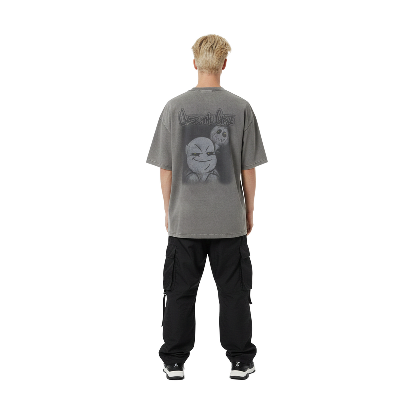 TEAM WANG design UNDER THE CASTLE Tee Grey (FW25)