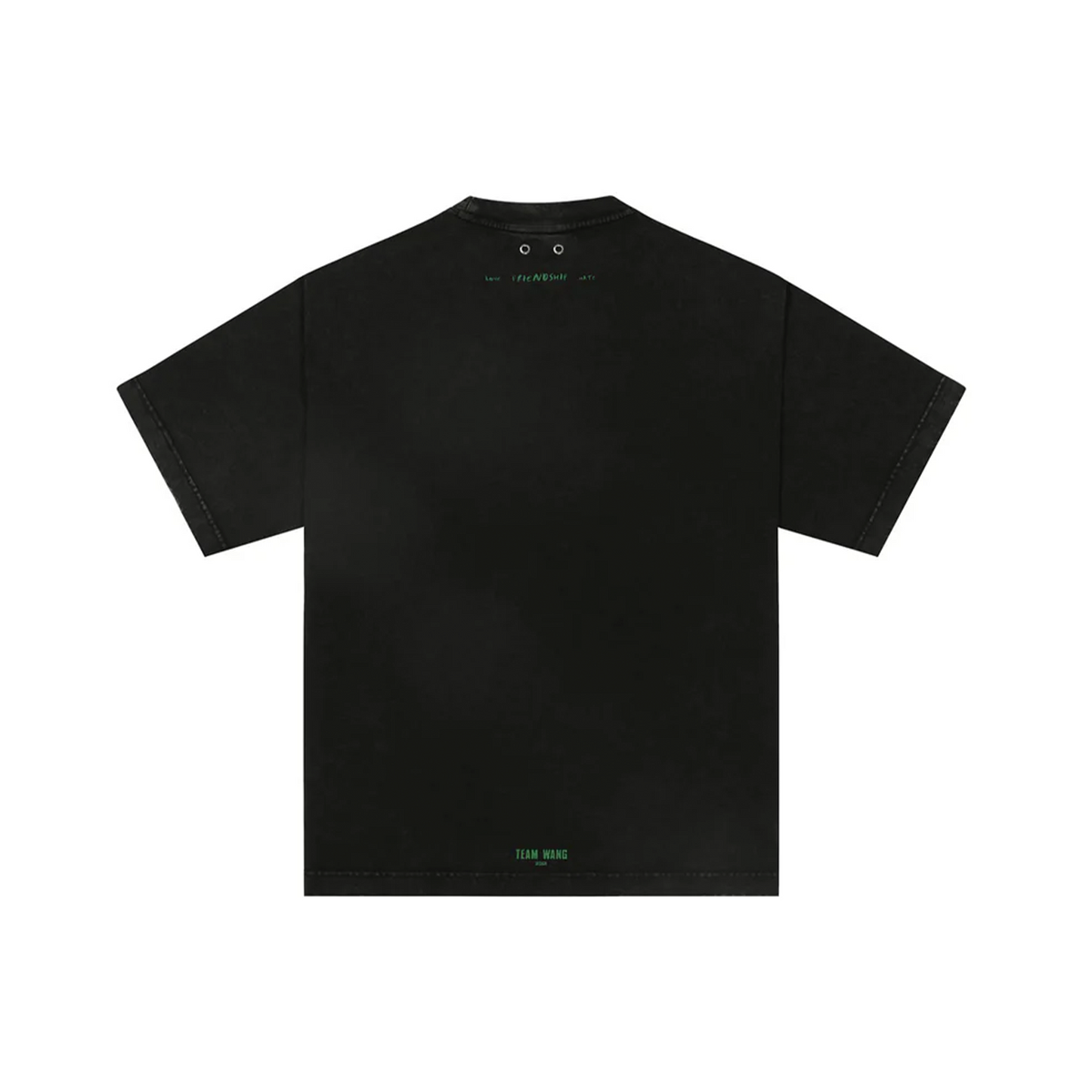 TEAM WANG Under The Castle Love Friendship Tee Black (SS24)