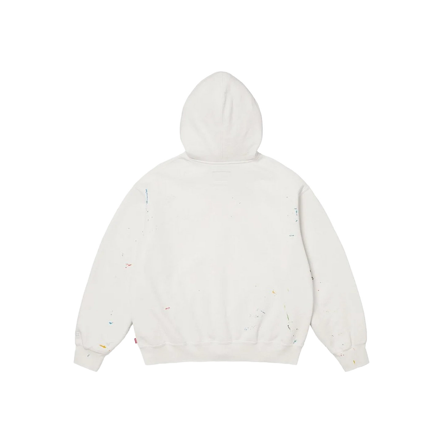 Supreme® / MM6 Maison Margiela Box Logo Zip Up Hoodie White (SS26)