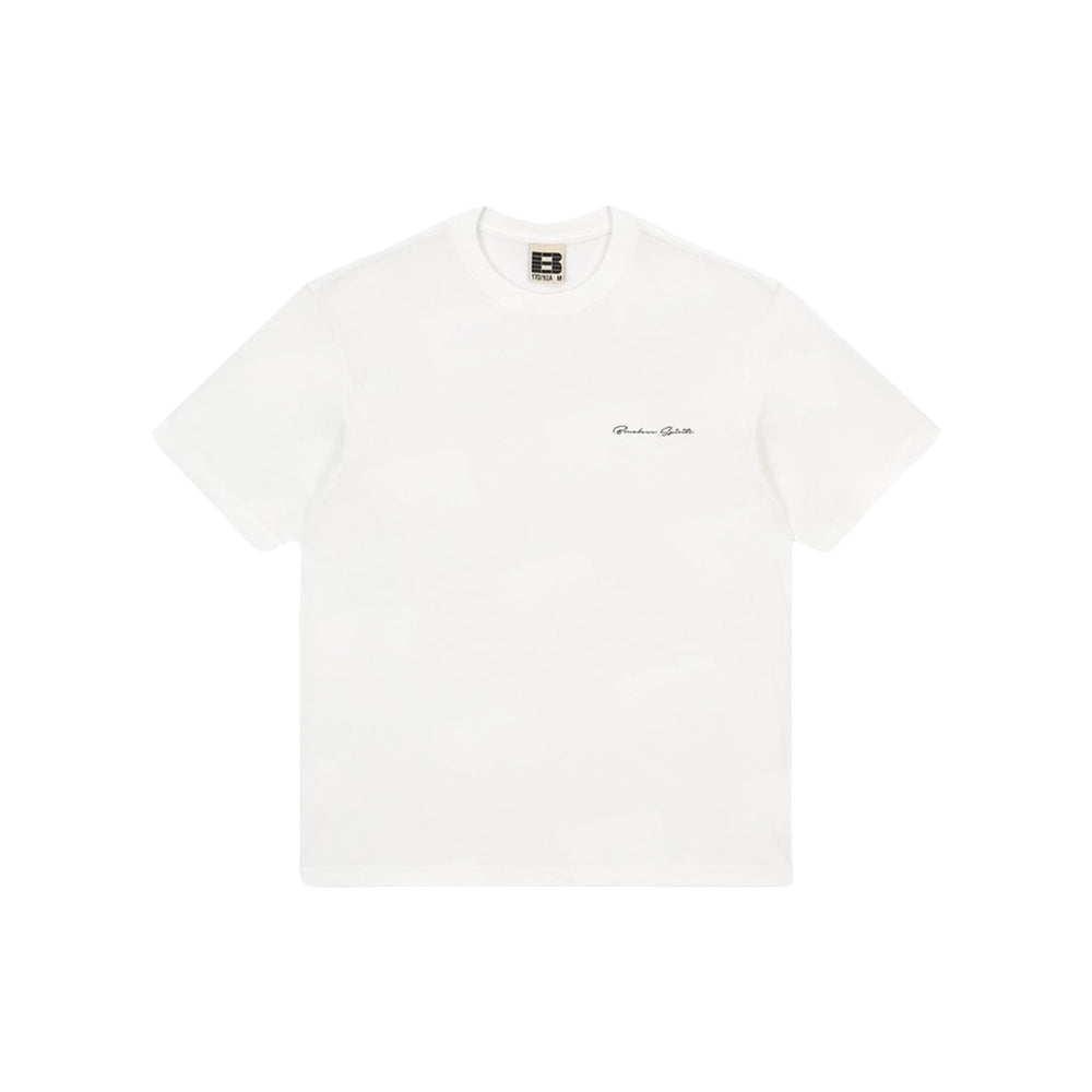 BONELESS Spaceman Handwritten Tee Off White (SS26)