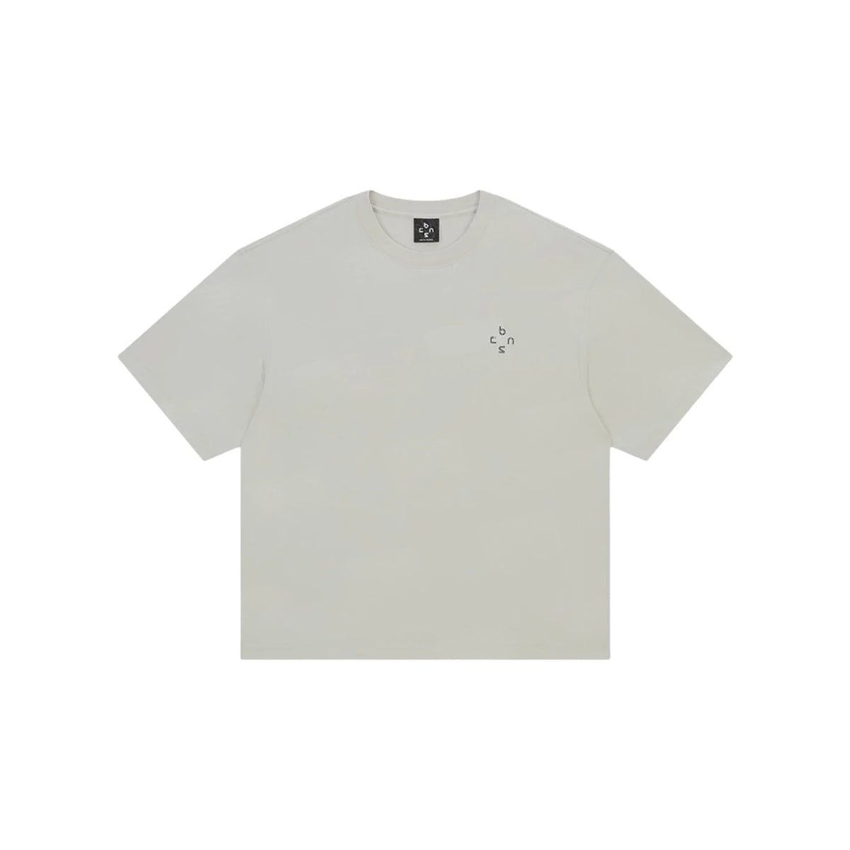 BONELESS Between Minimalism Tee Light Grey (SS26)