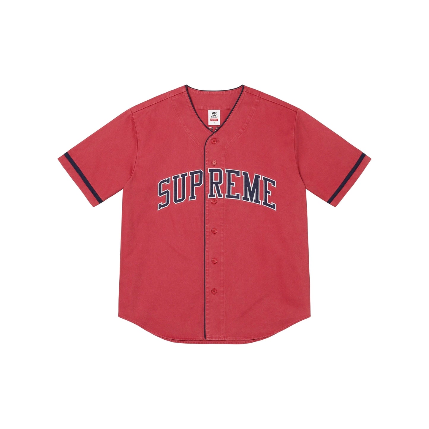 Supreme x Timberland Baseball Jersey Red (SS23)