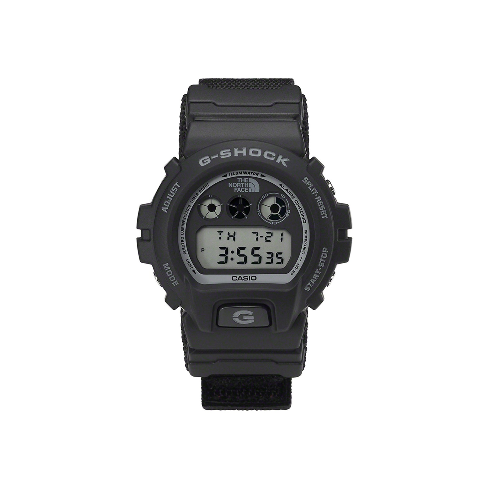Supreme x THE NORTH FACE x G-SHOCK Watch Black (FW22)