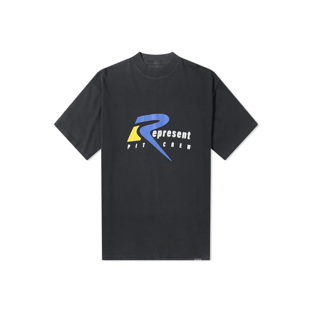 Represent Pit Crew Tee Vintage Black