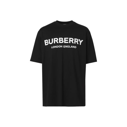 Burberry London England Logo Print Tee Black