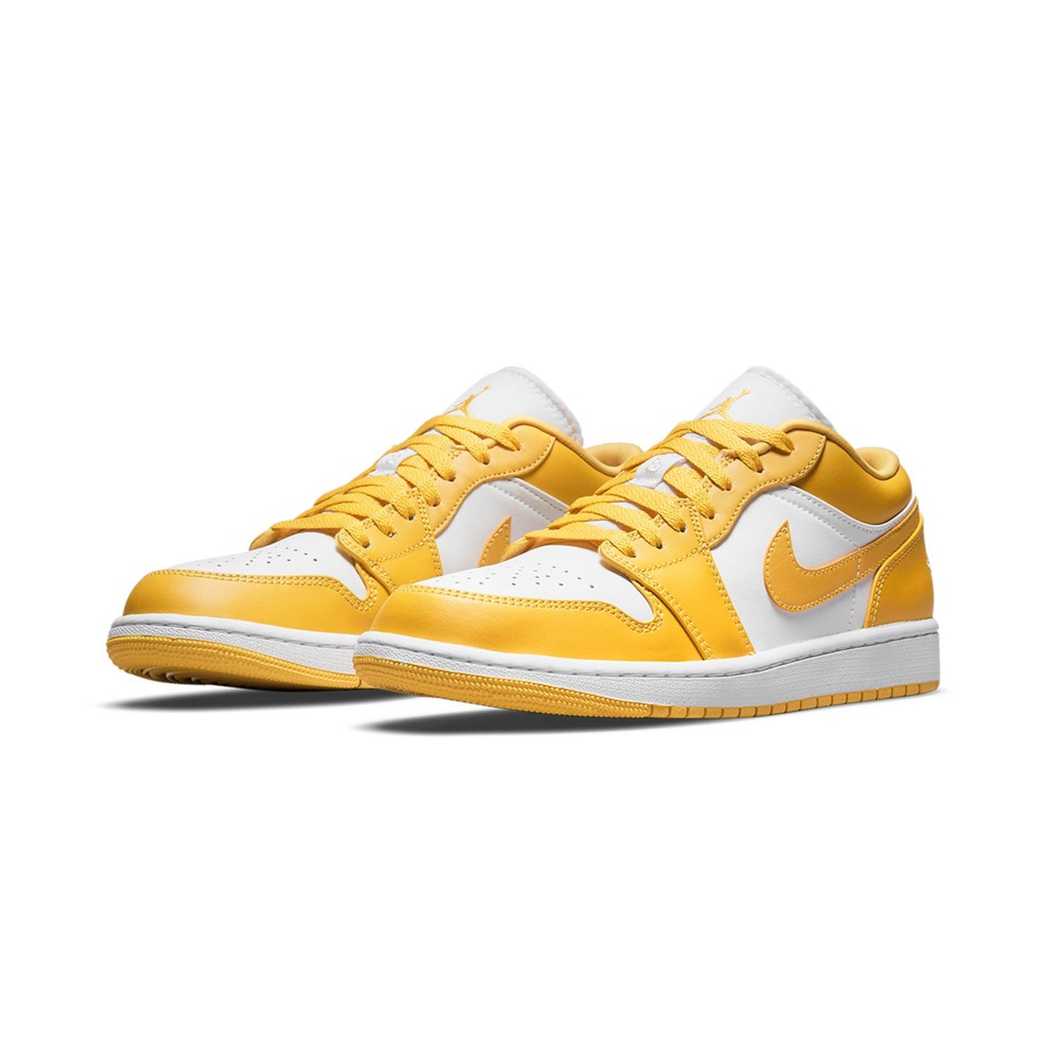 Bright hot sale yellow jordans