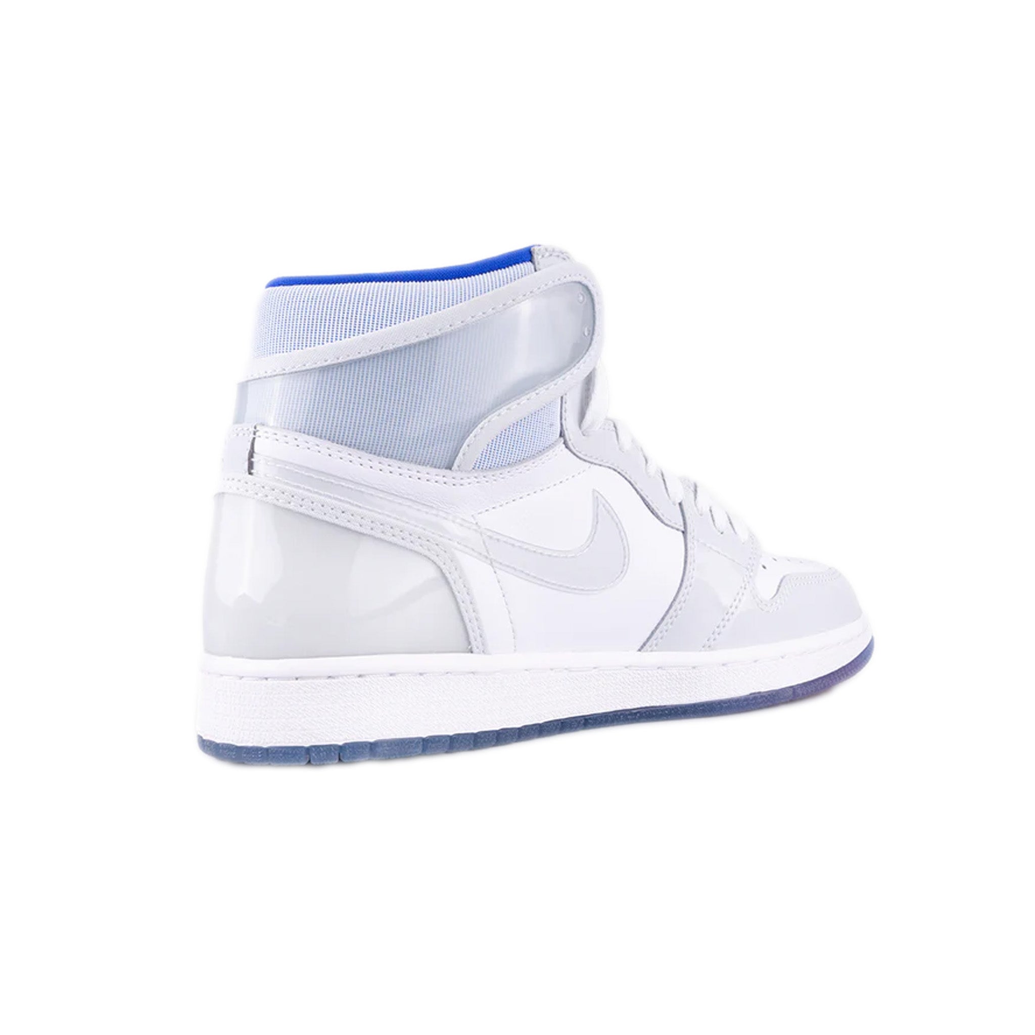 Jordan 1 retro high zoom white clearance racer blue