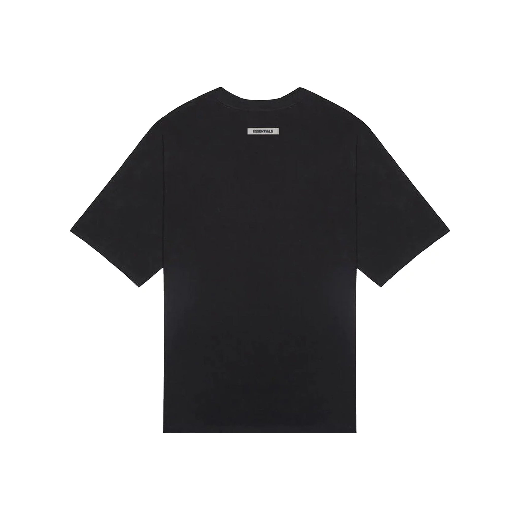 Fear of God Essentials Front Logo Tee Black (SS20) – STEALPLUG KL