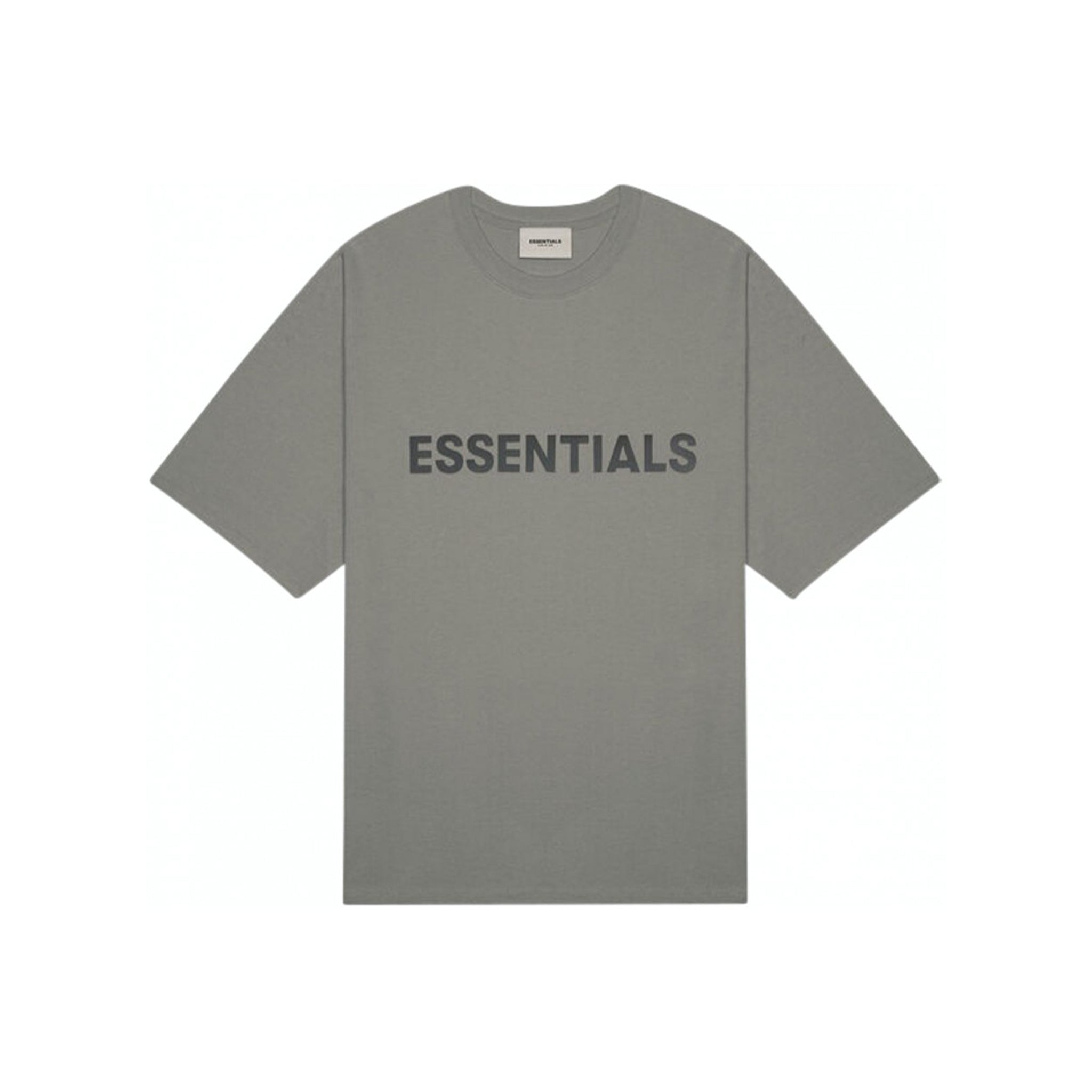 Fear of God Essentials Front Logo Tee Charcoal (SS20) – STEALPLUG KL