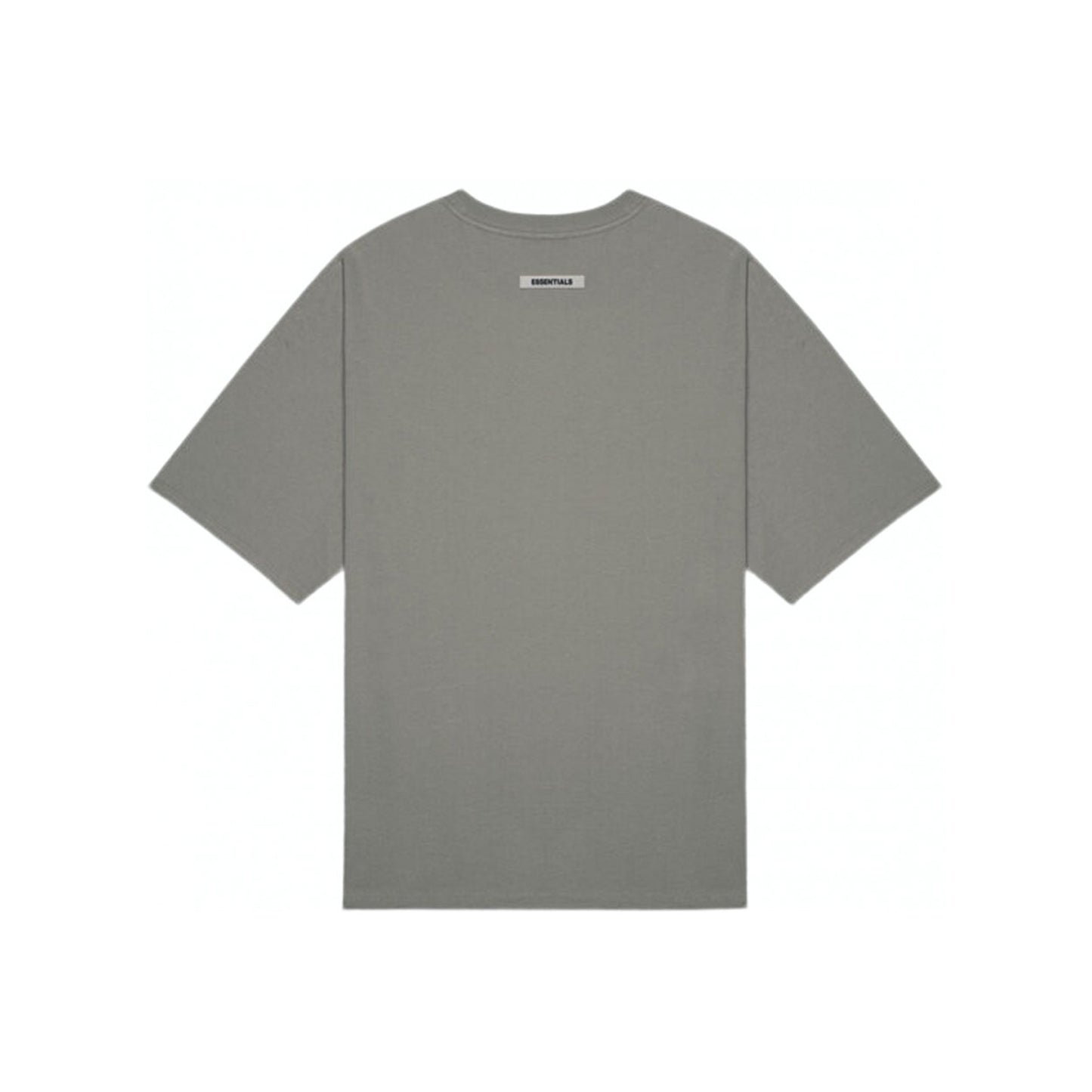 Fear of God Essentials Front Logo Tee Charcoal