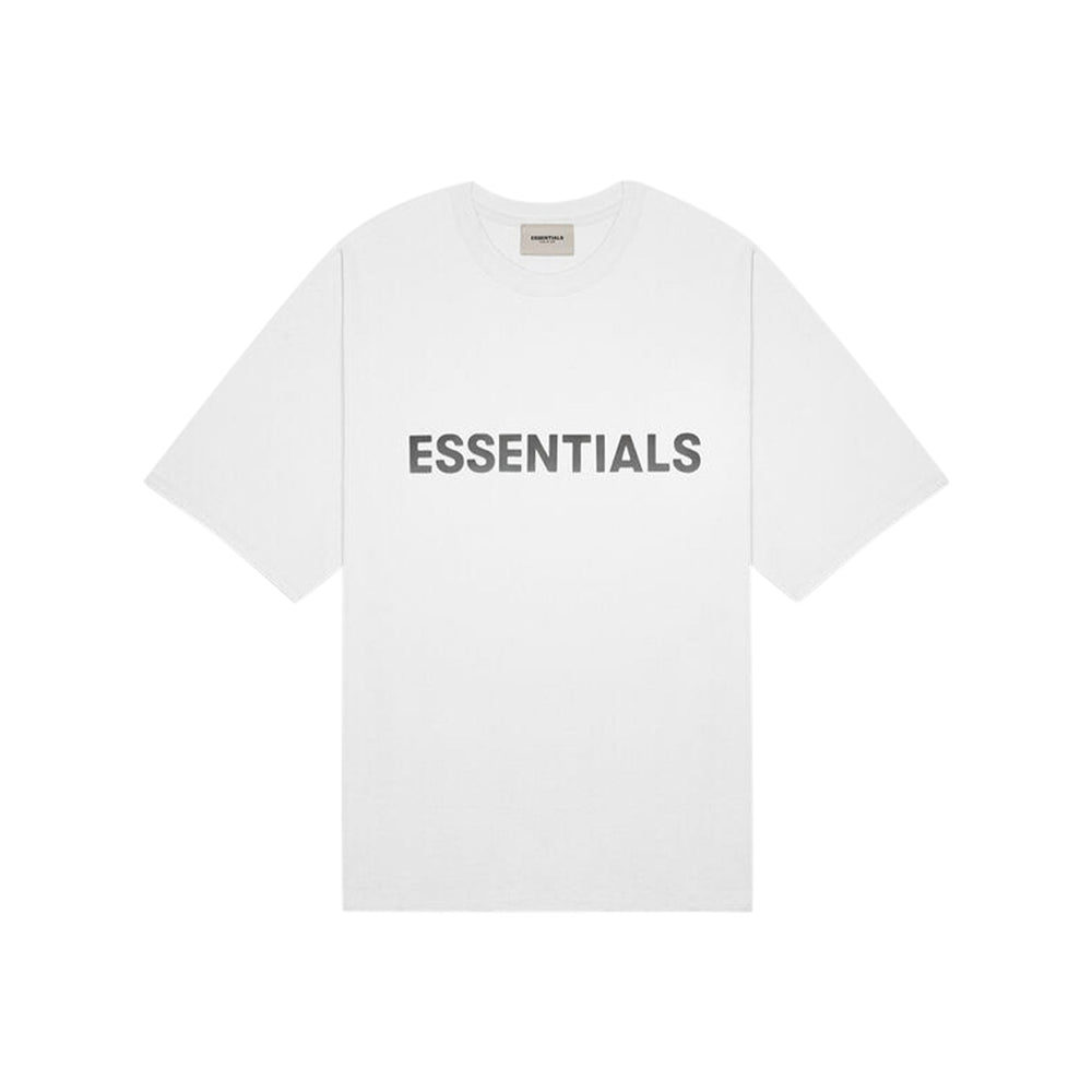 Fear of God Essentials Front Logo Tee White (SS20)