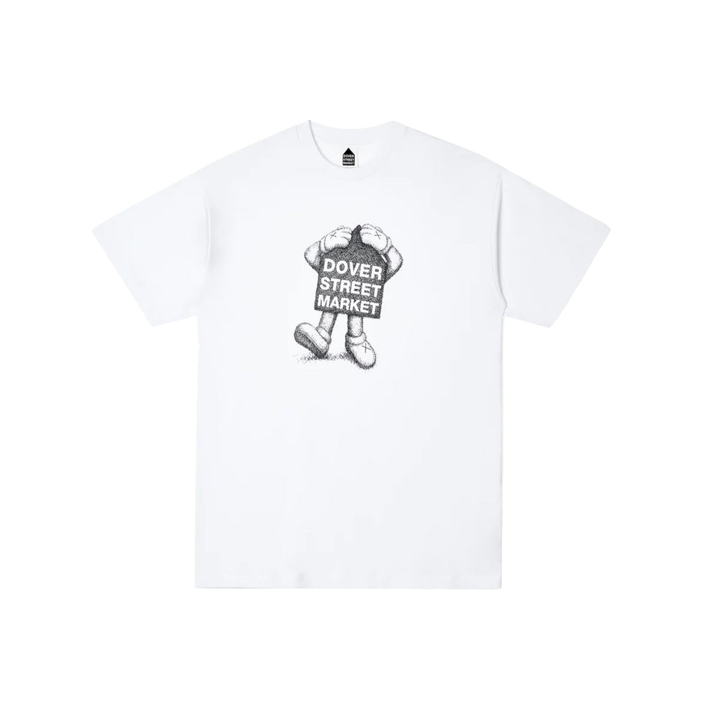 KAWS x Dover Street Market Special Mascot T-shirt White