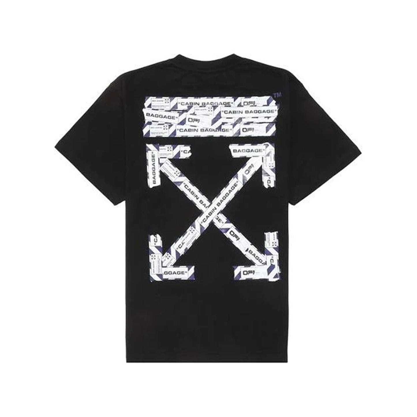 Off-White Airport Tape Arrows Tee Black