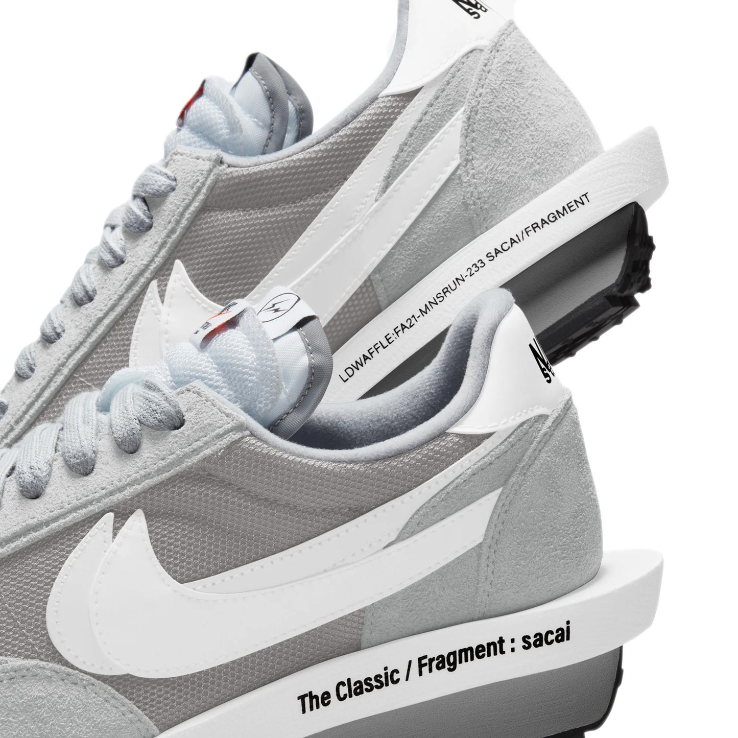 Nike LD Waffle SF sacai Fragment Grey
